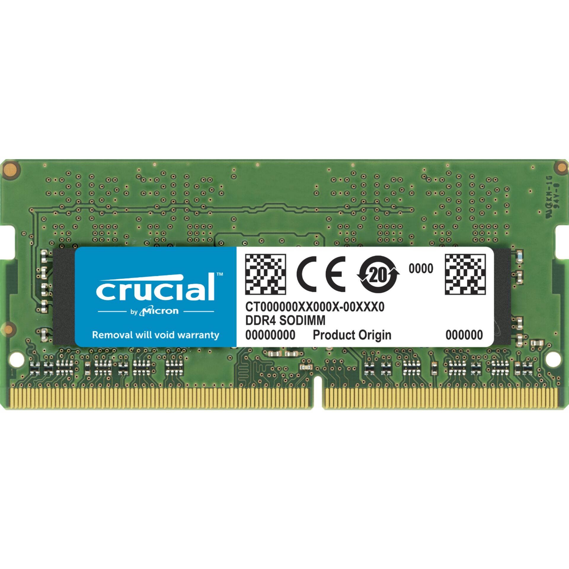 DDR4RAM 4GB DDR4-2666 Crucial SO-DIMM, CL19 