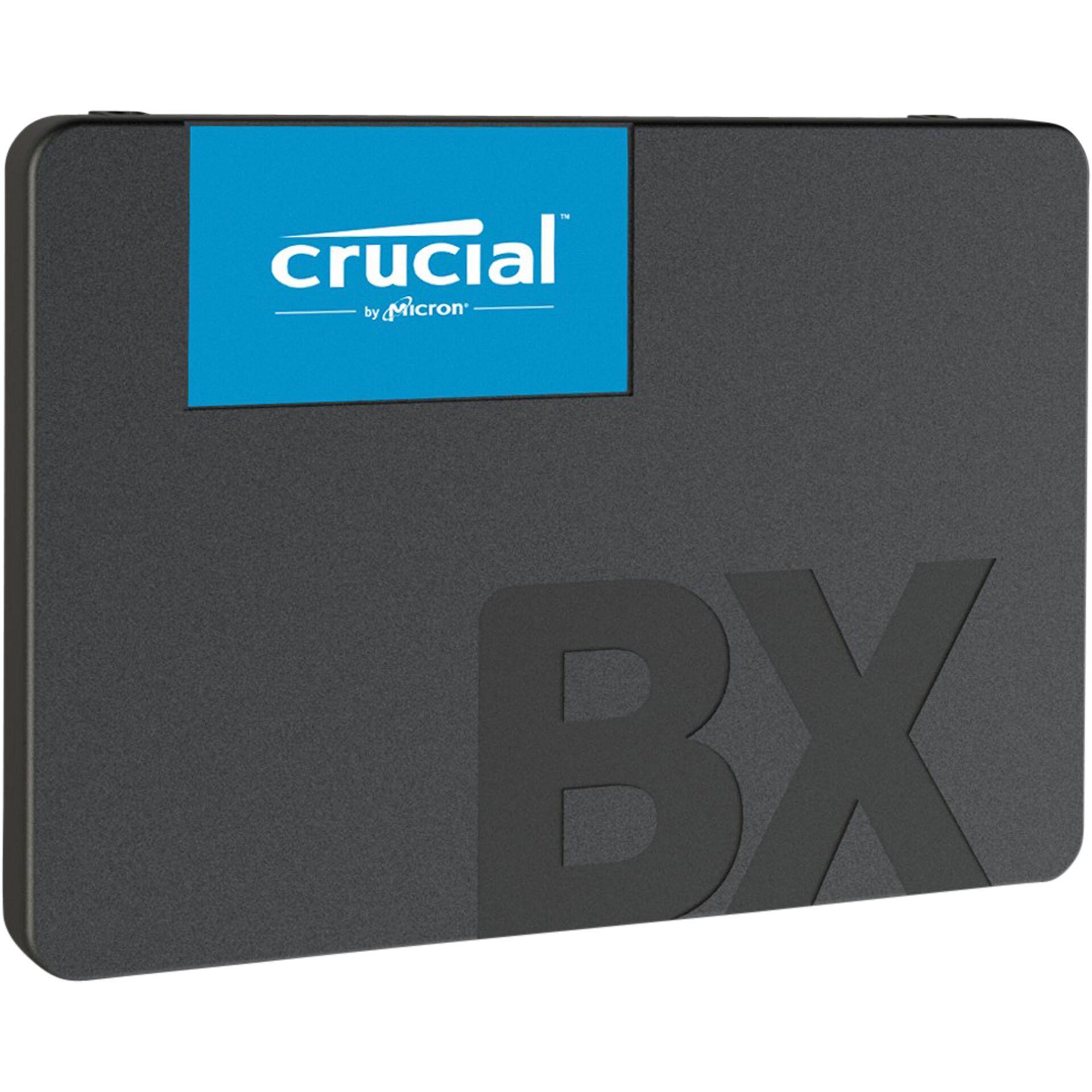 1.0 TB SSD Crucial BX500, SATA 6Gb/s, lesen: 540MB/s, schreiben: 500MB/s, TBW: 360TB