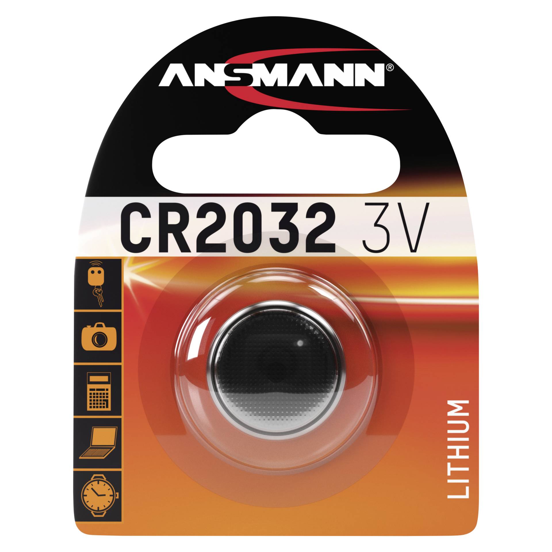 Knopfzelle Ansmann Lithium 3V  CR 2032 