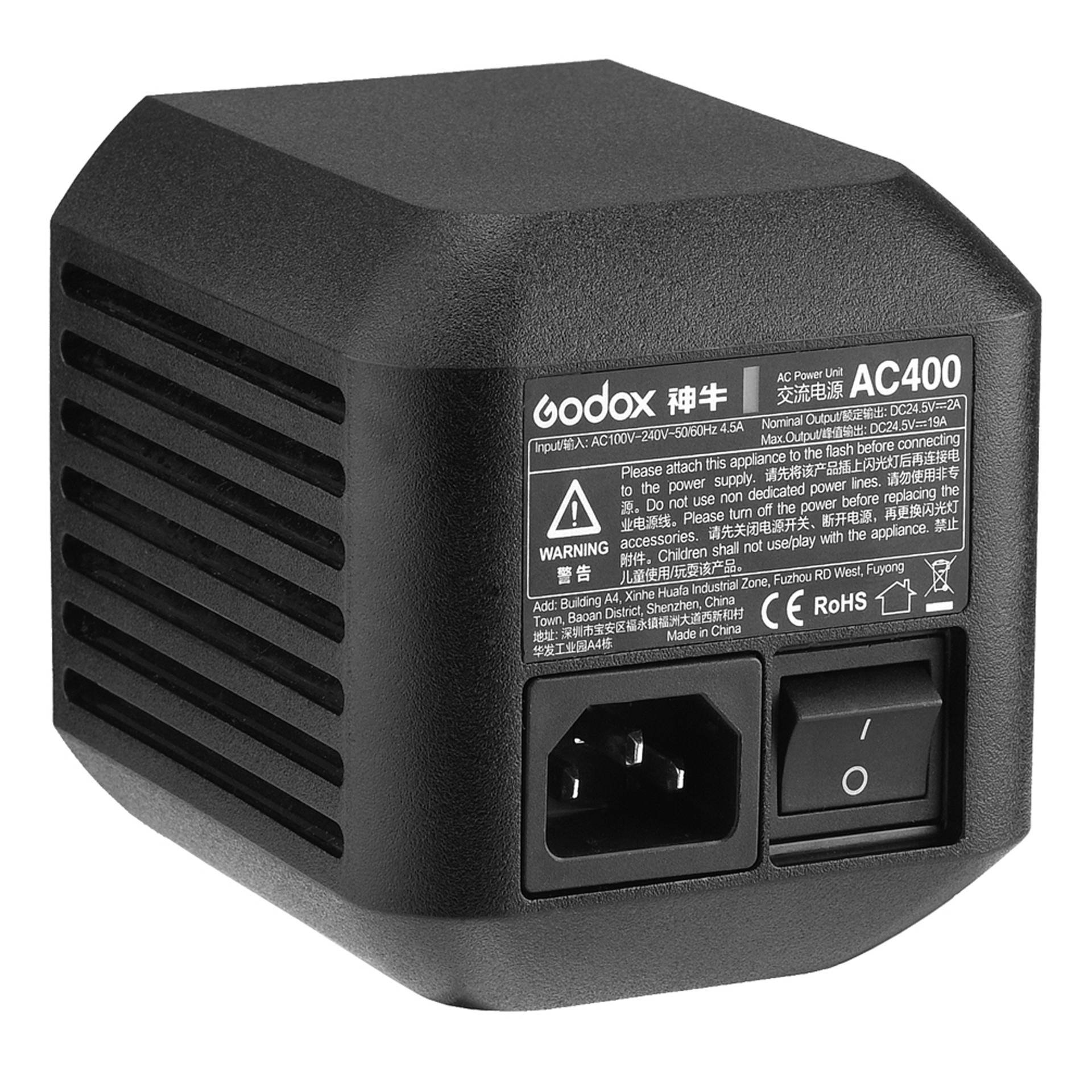 Godox AC400 AC Adapter für AD400 Pro