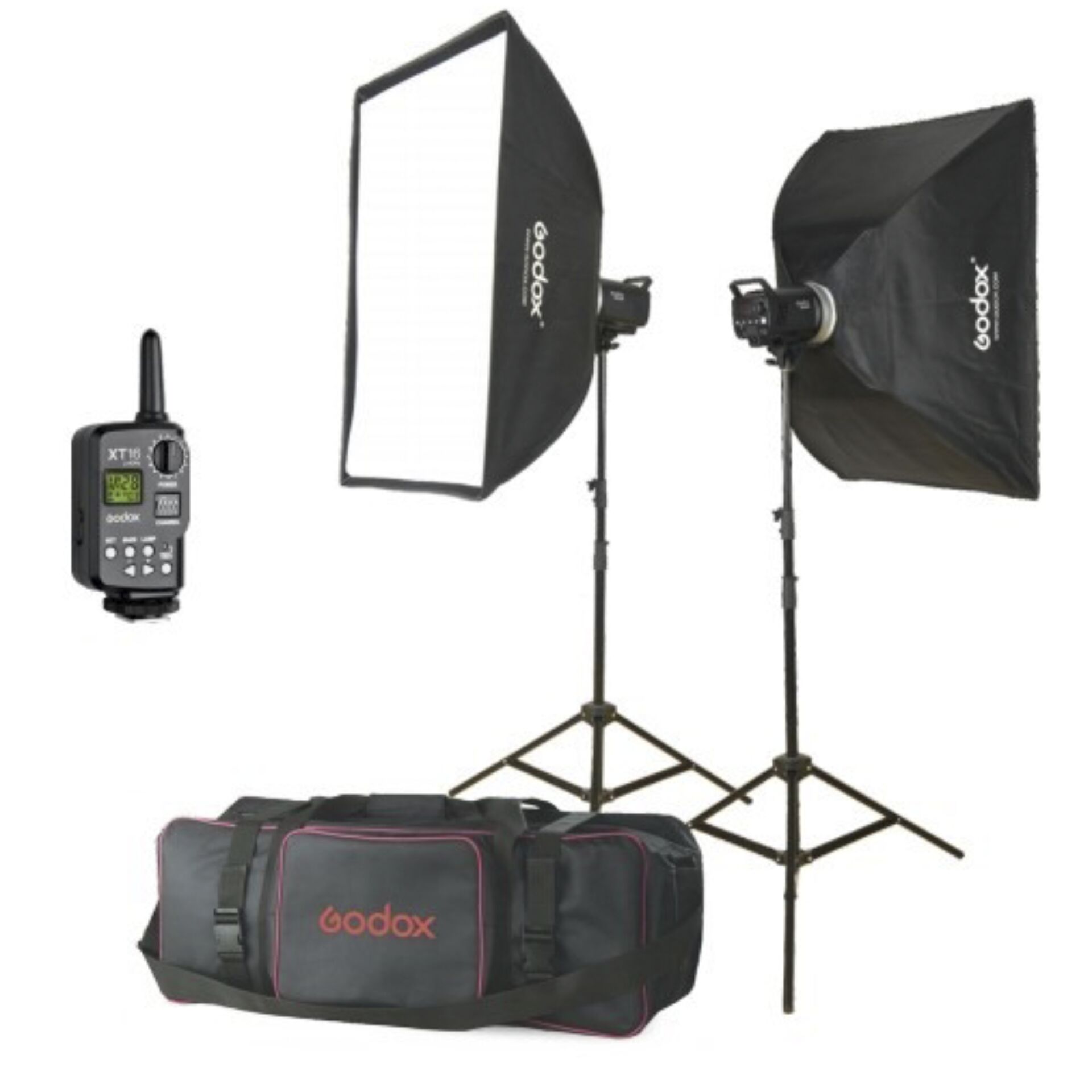 Godox MS200-F Studio-Kit Studioblitzgeräte-Kit 2 x 200Ws