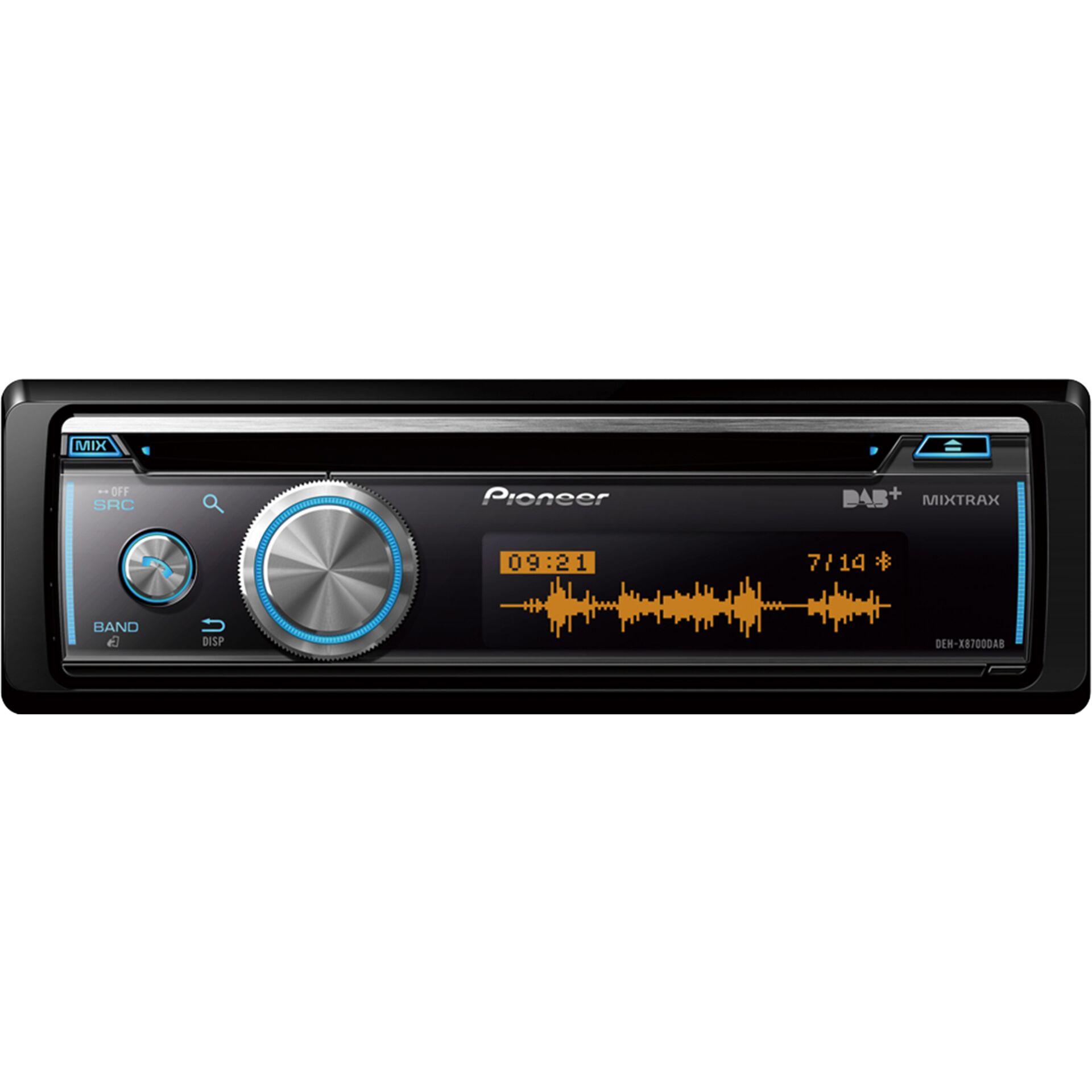 Pioneer DEH-X8700DAB Auto Media-Receiver Schwarz Bluetooth