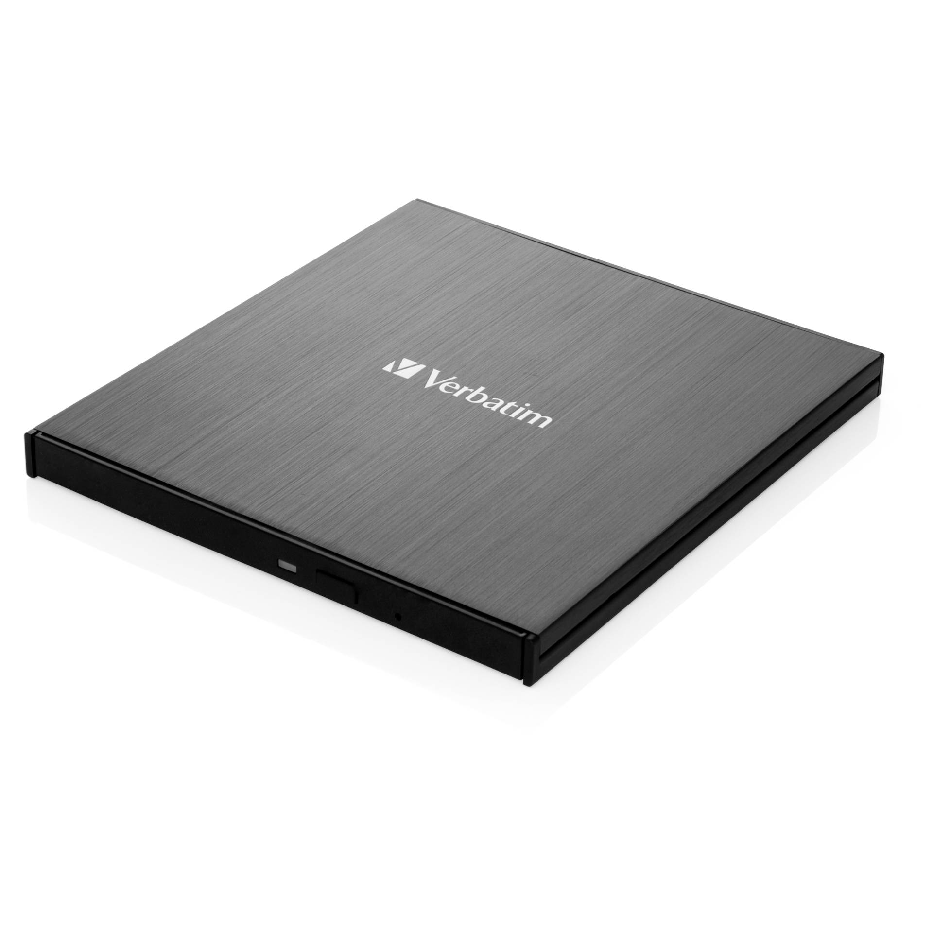 Verbatim Externer Slimline, USB 3.2, DVD-Brenner extern, Inkl. Nero Burn Software