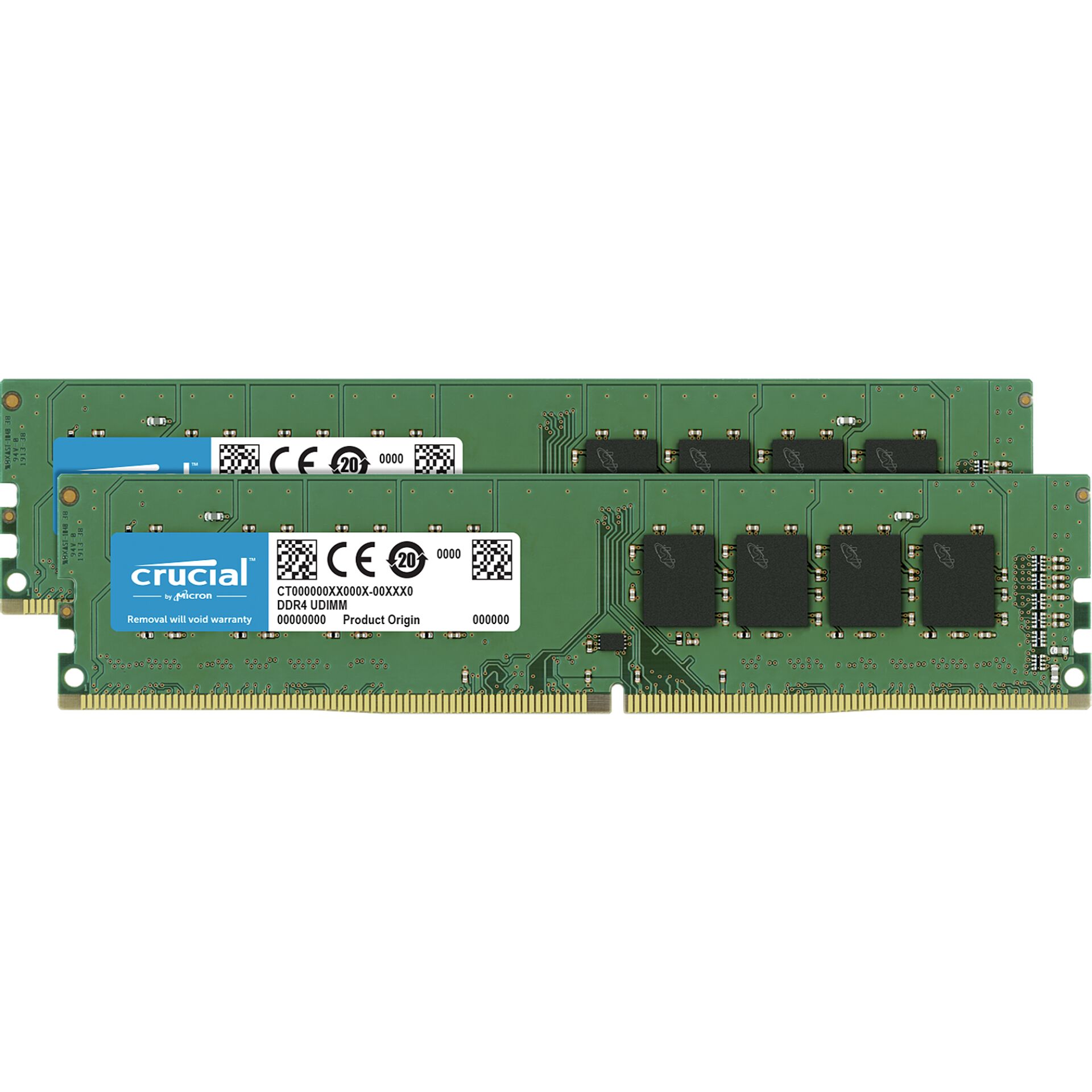 DDR4RAM 2x 8GB DDR4-3200 Crucial DIMM,  CL22-22-22  Kit 