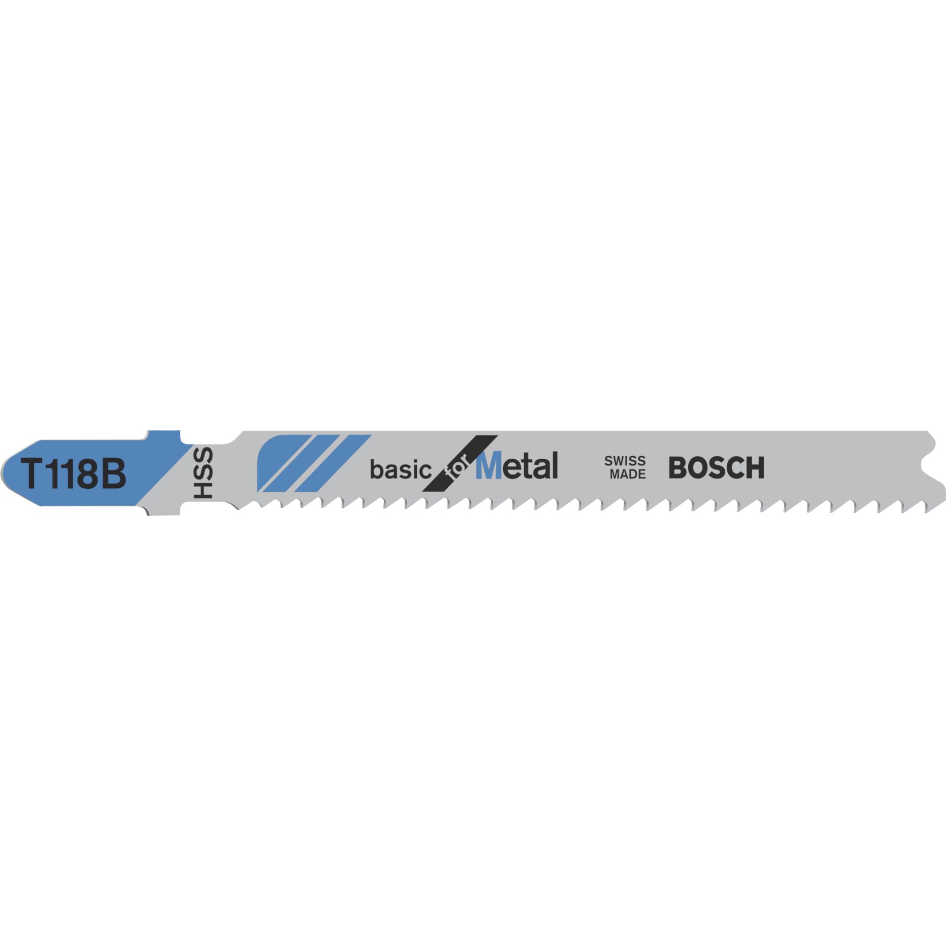 Bosch 5 Stichsägeblätter T 118 B