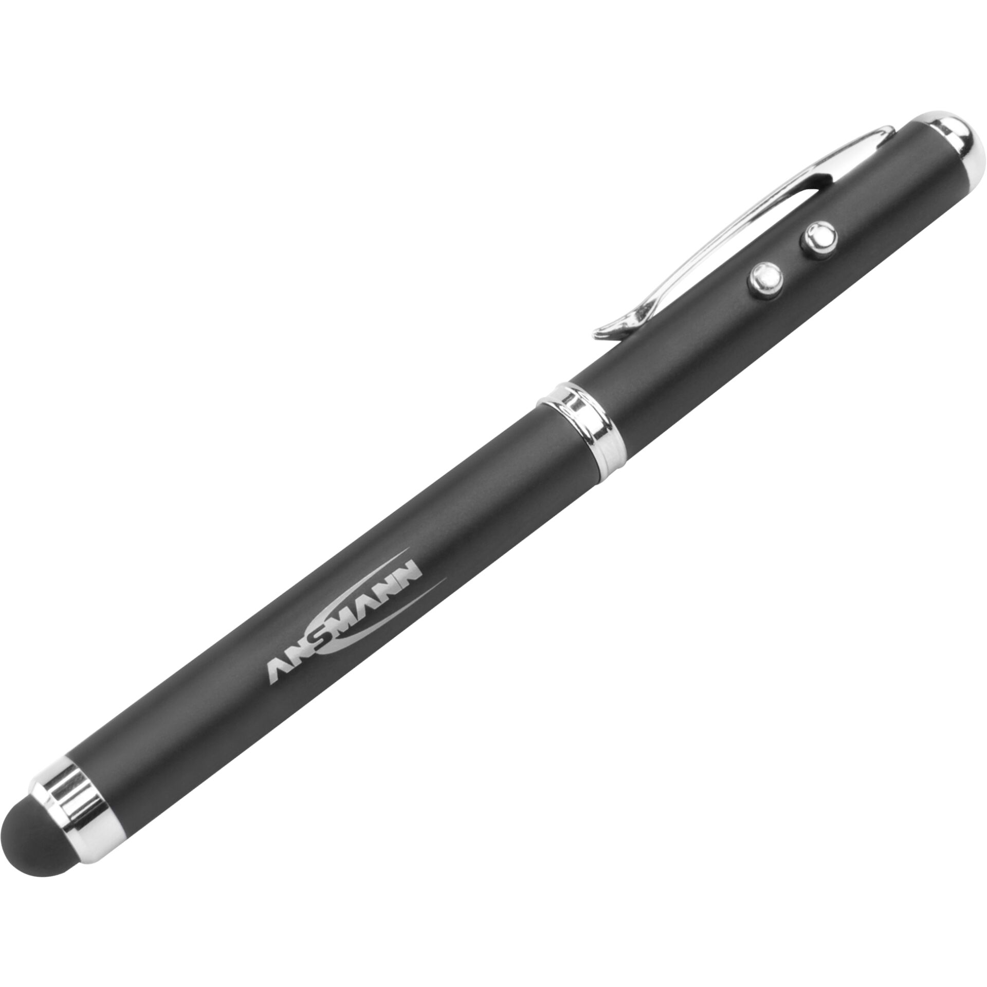 Ansmann Stylus Touch 4in1 Eingabestift 22 g Schwarz, Silber