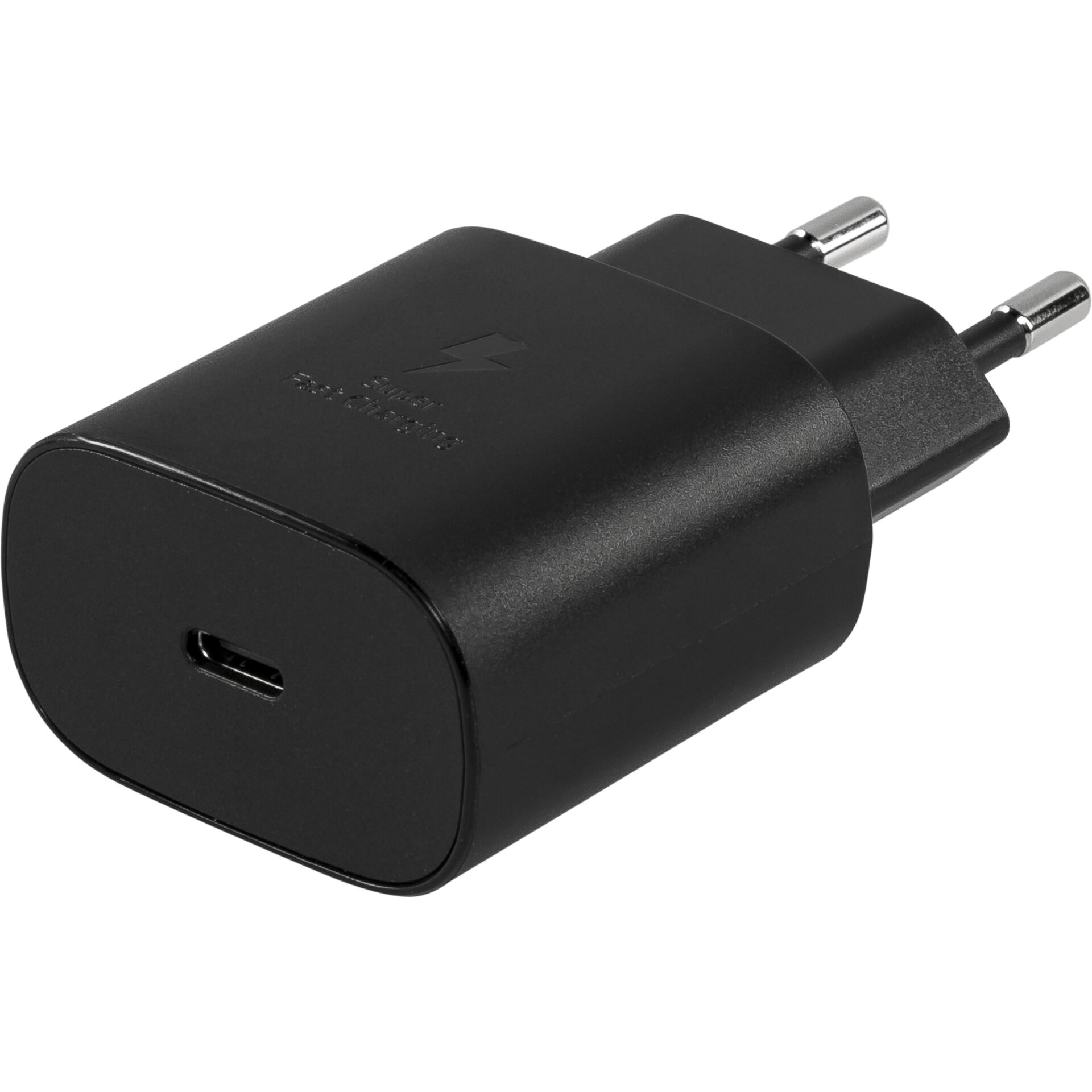 Samsung Schnellladegerät 25W USB Typ-C schwarz ohne Kabel