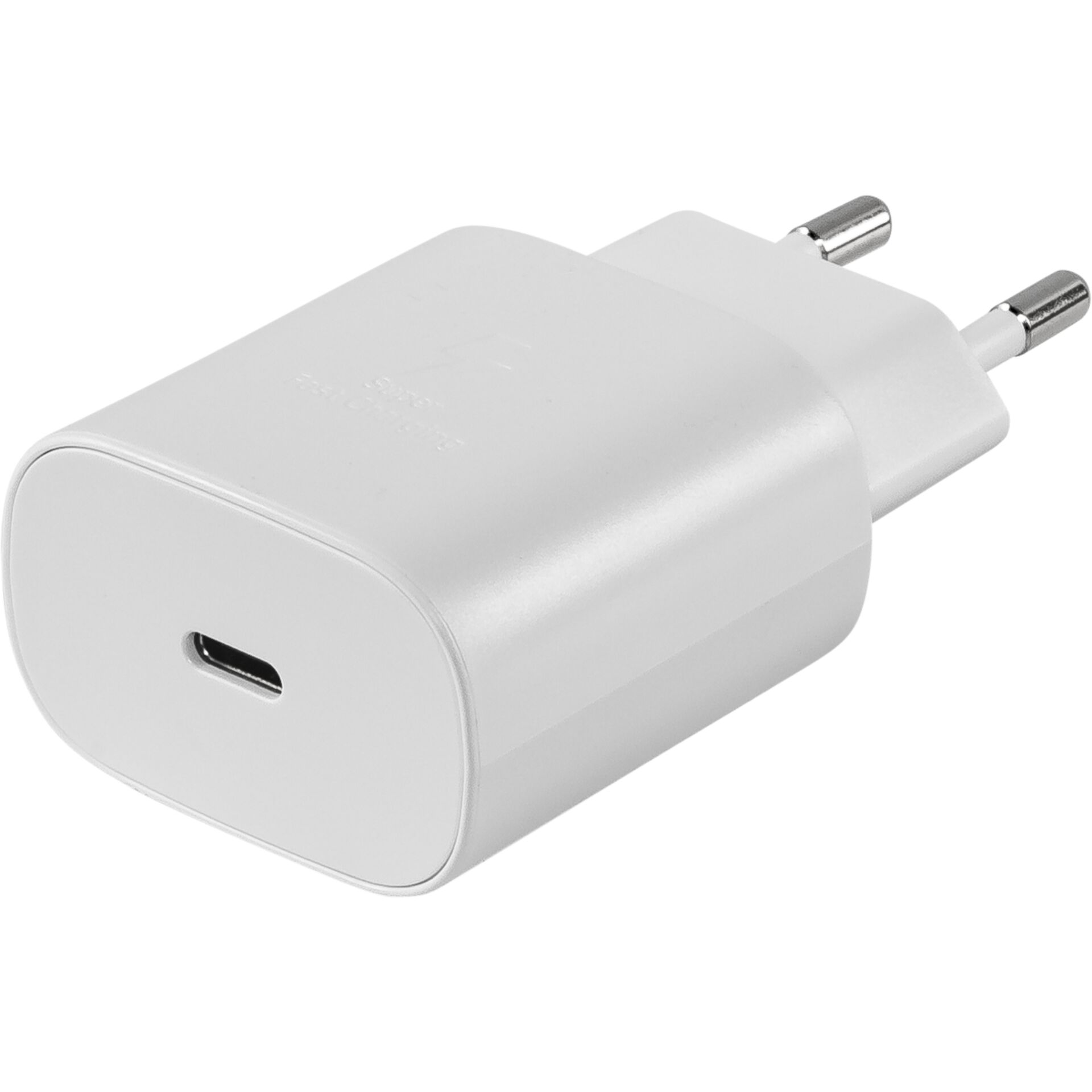 Samsung Schnellladegerät 25W USB Typ-C ohne Kabel weiß 