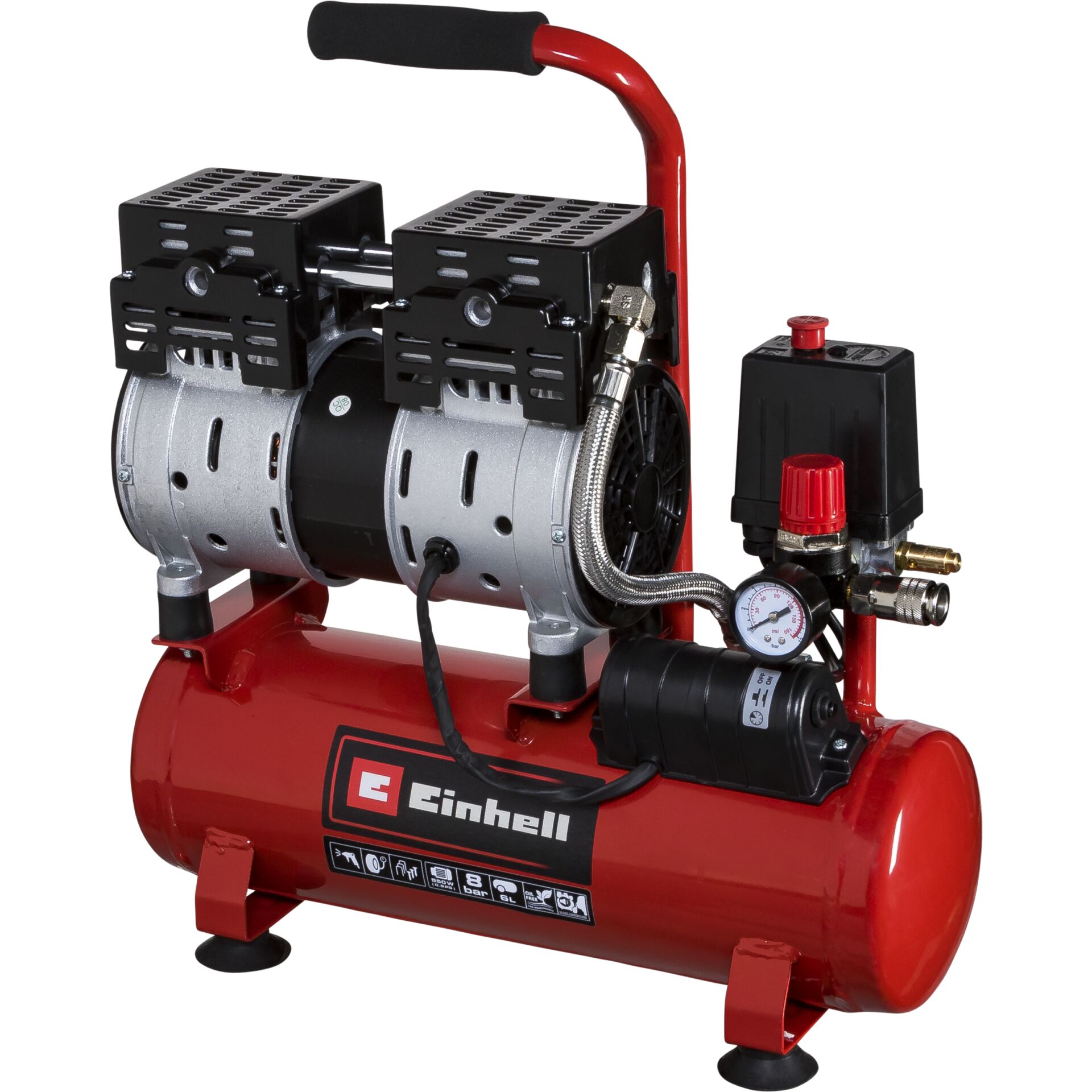 Einhell Expert TE-AC 6 Silent Elektro-Kompressor