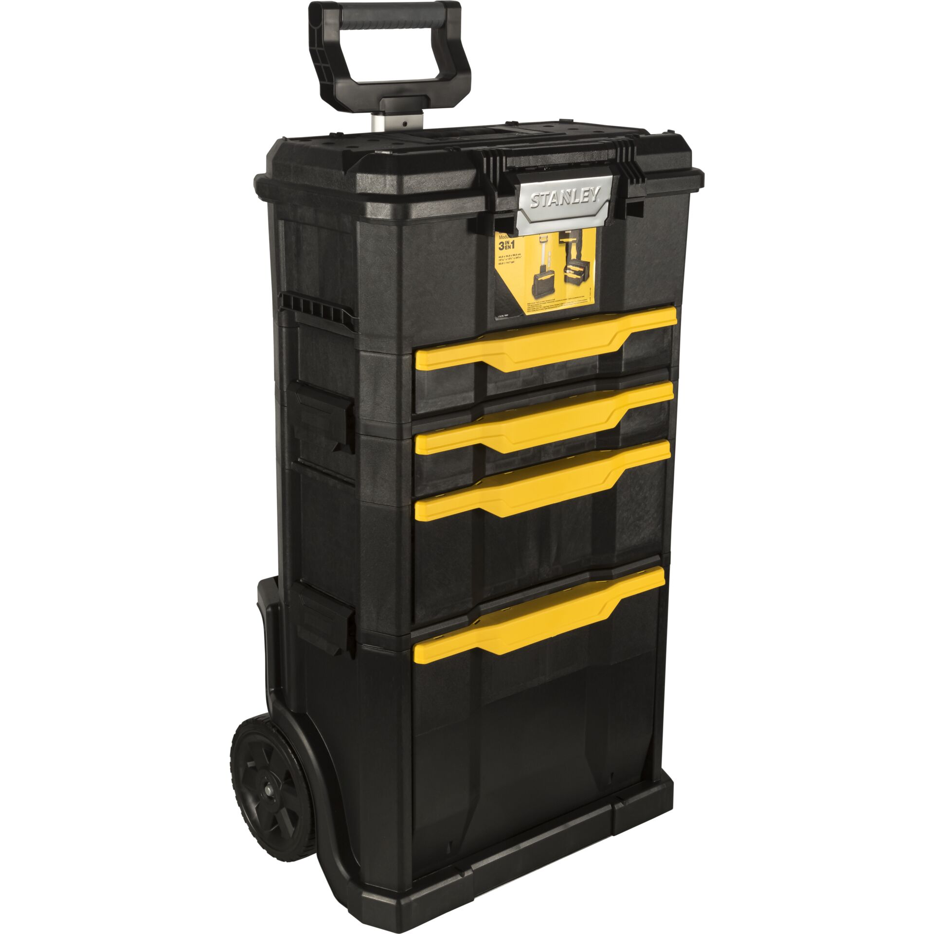 Stanley Rollende Werkstatt Werkzeugbox mit 4x Schublade