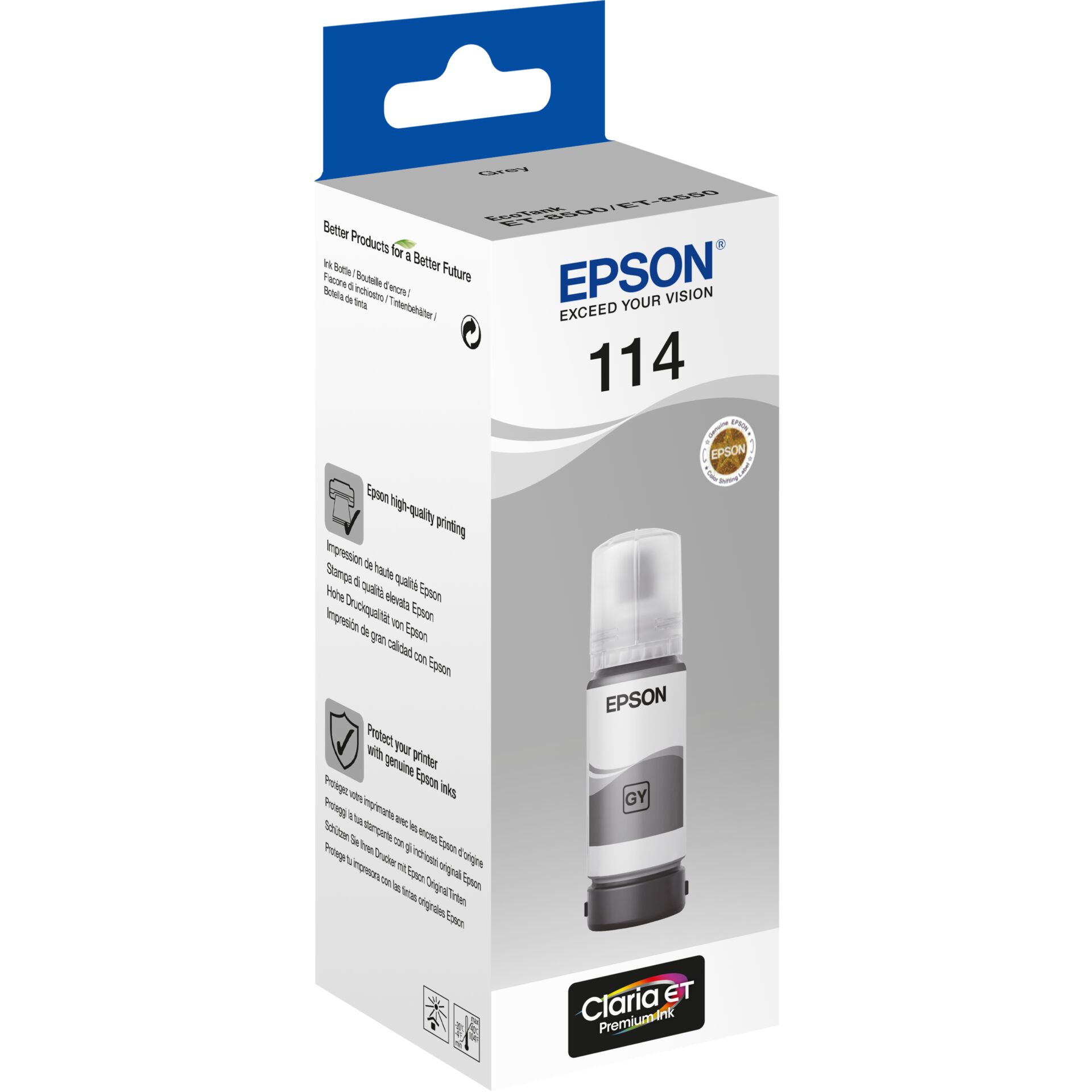 Epson EcoTank 114 grau, 70ml 