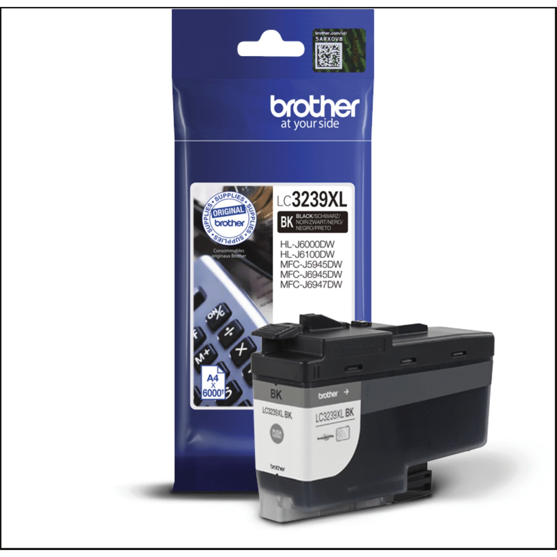 Brother Tinte LC3239XLBK schwarz 