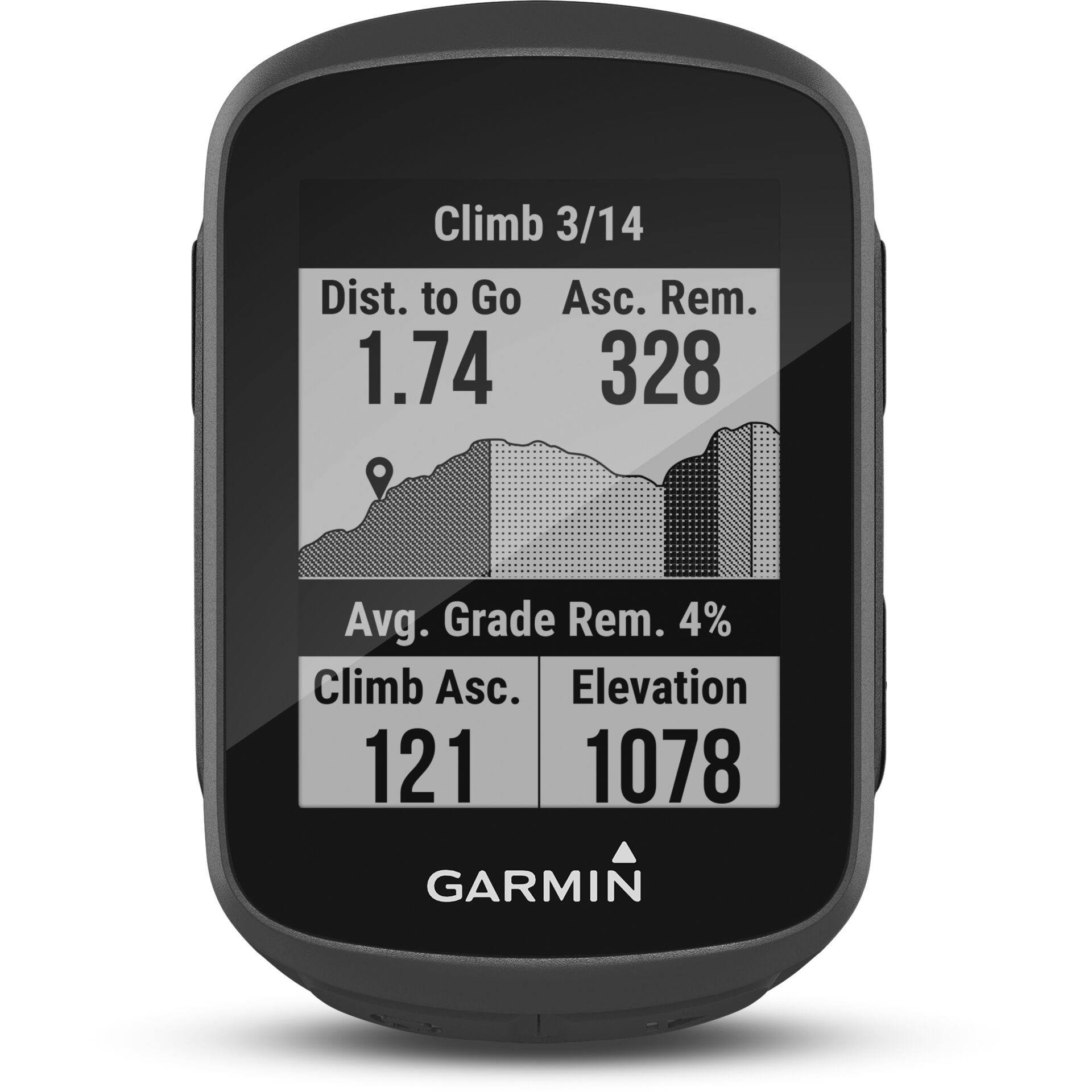 Garmin Edge 130 Plus 4,57 cm (1.8) Drahtloser Fahrradcomputer Schwarz