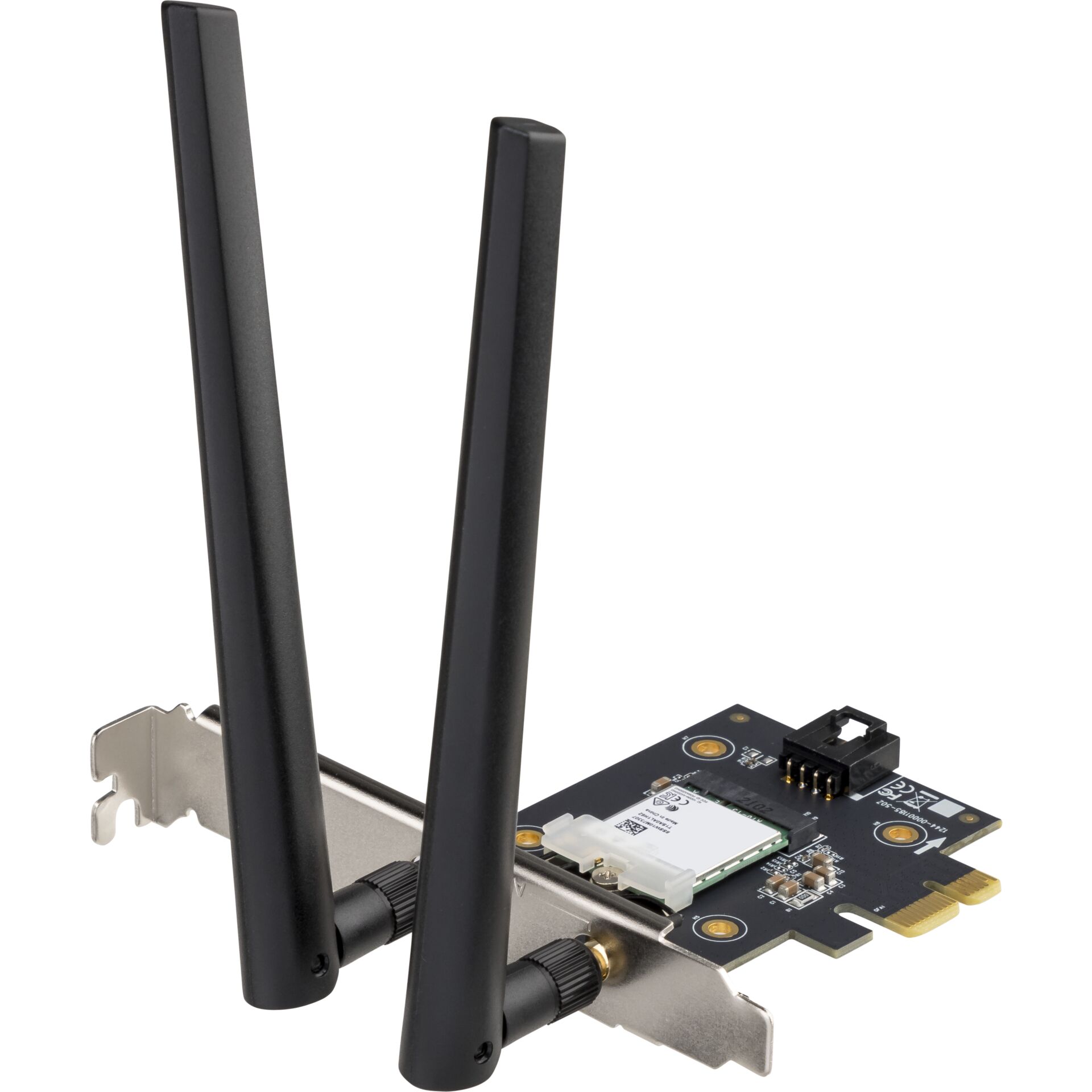 ASUS AX3000 Dual Band 2.4GHz/ 5GHz Wi-Fi 6 (802.11ax), Bluetooth 5.0 LE, PCIe x1