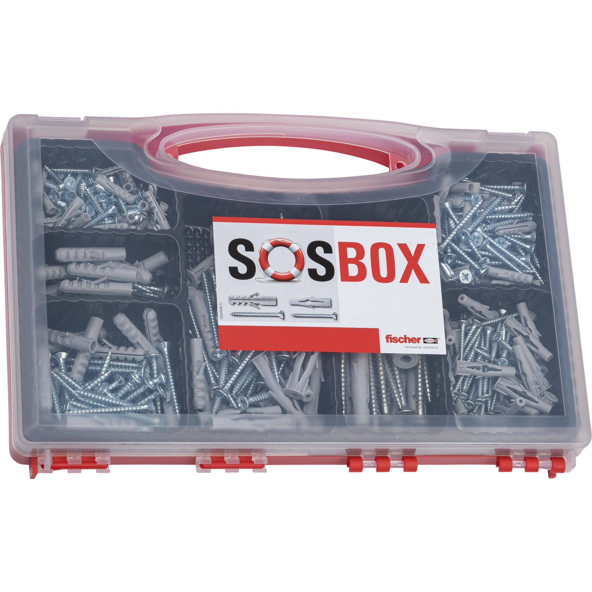 360x fischer SOSBOX, Schrauben & Dübel Set 