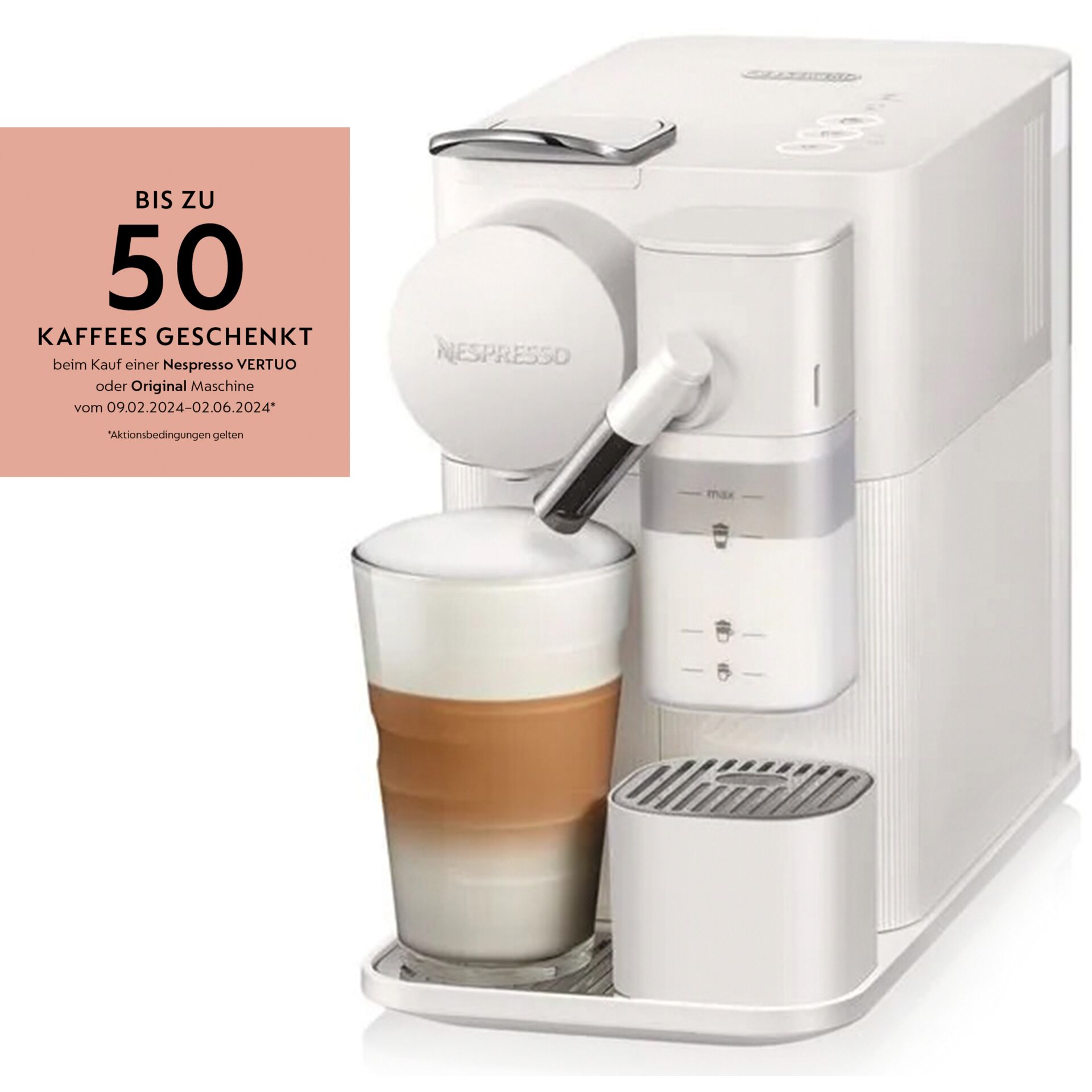 Delonghi EN 510.W Nespresso Lattissima One