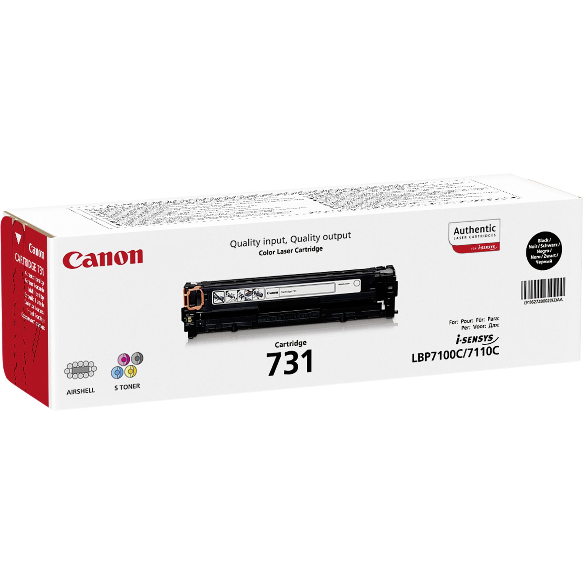 Canon CRG-731BK Toner schwarz 