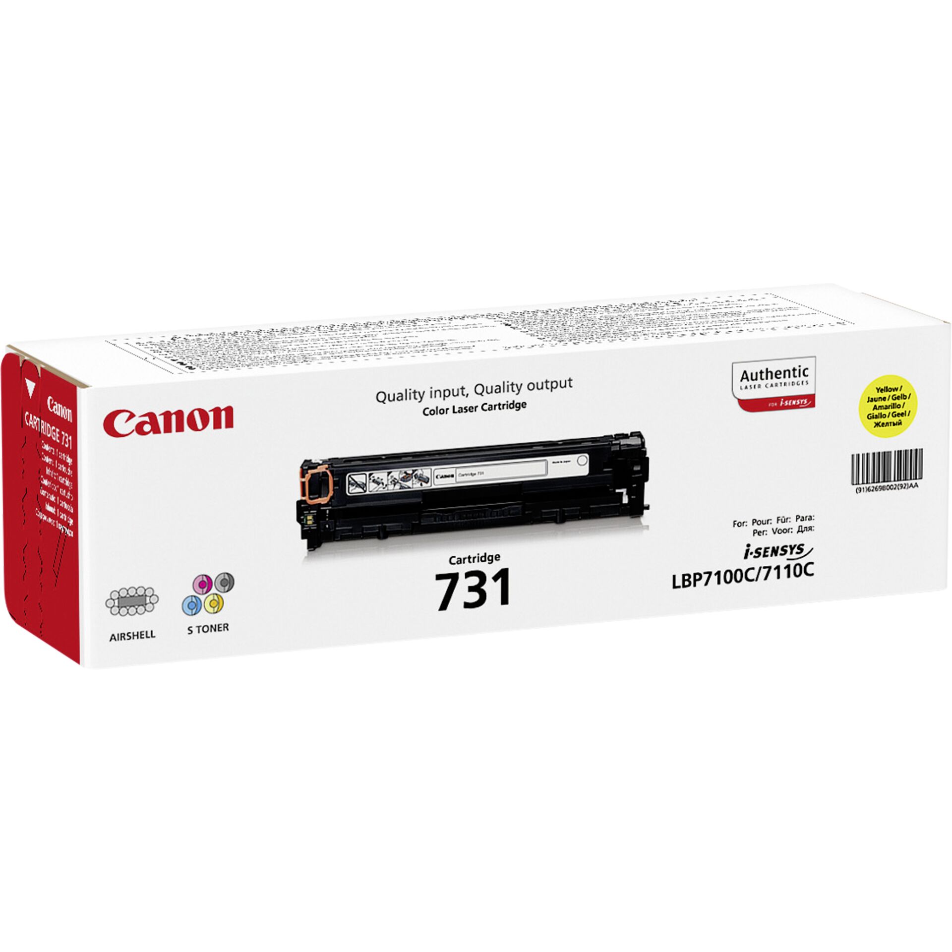 Canon CRG-731Y Toner gelb 