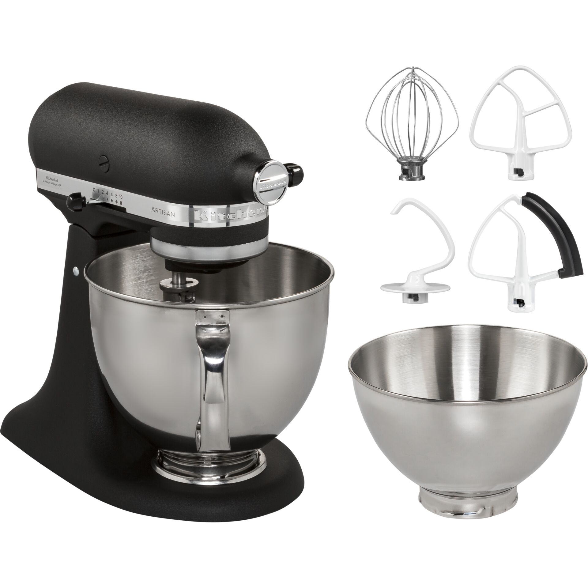 KitchenAid Artisan 5KSM175PSEBK Gusseisen Schwarz