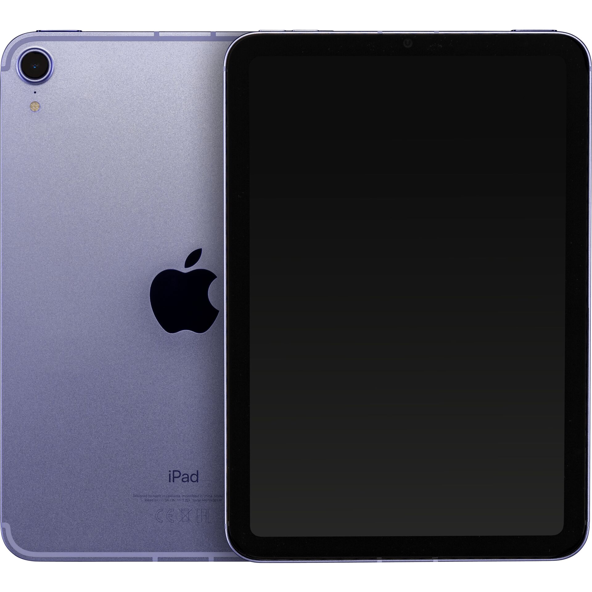 Apple iPad mini 6 64GB, 5G, Violett, Apple A15 Bionic (iGPU), 8.3, 2266x1488, 327ppi, Multi-Touch, IPS