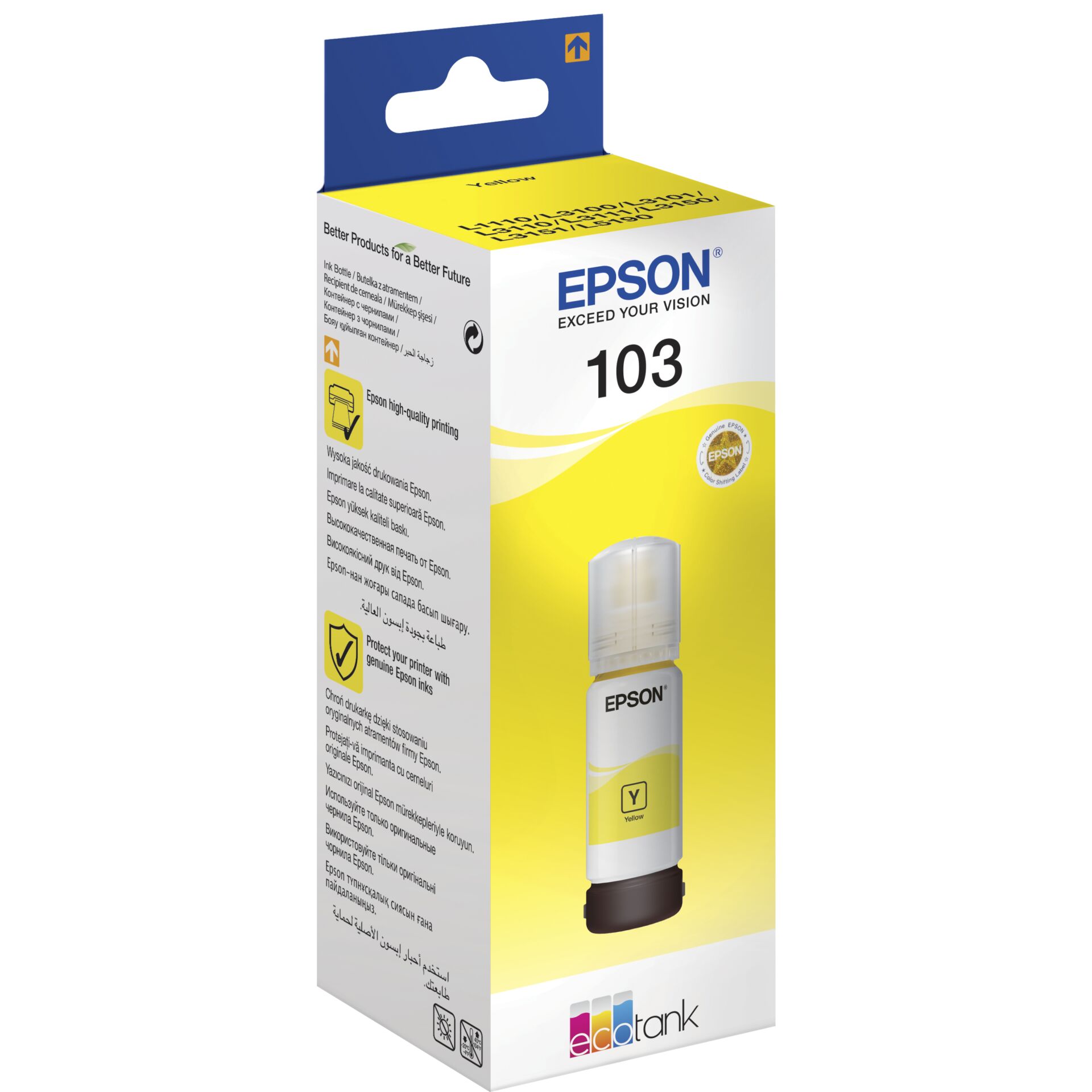 Epson Tinte 103 gelb, 65ml 