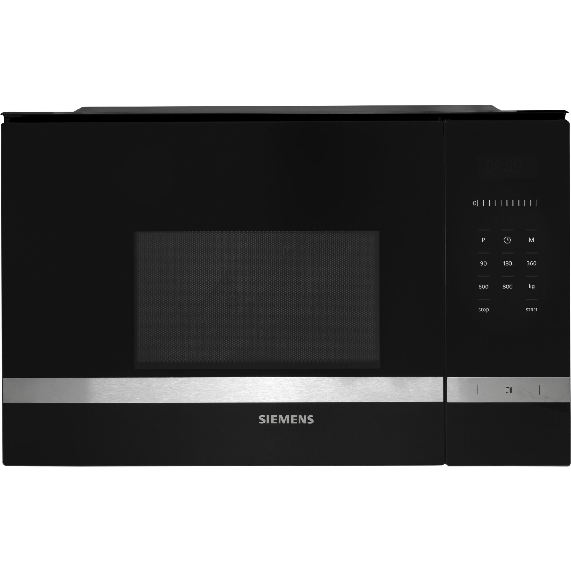 Siemens BF525LMS0 Mikrowelle Schwarz, Edelstahl Solo-Mikrowelle Integriert 20 l 800 W