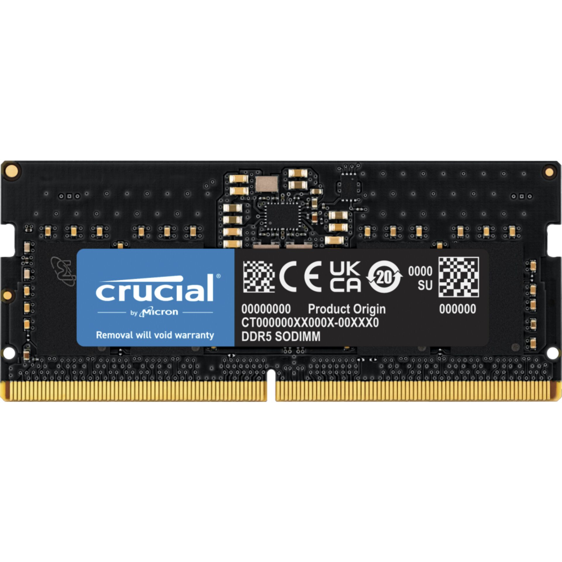 Crucial CT8G48C40S5 Speichermodul 8 GB 1 x 8 GB DDR5 4800 MHz