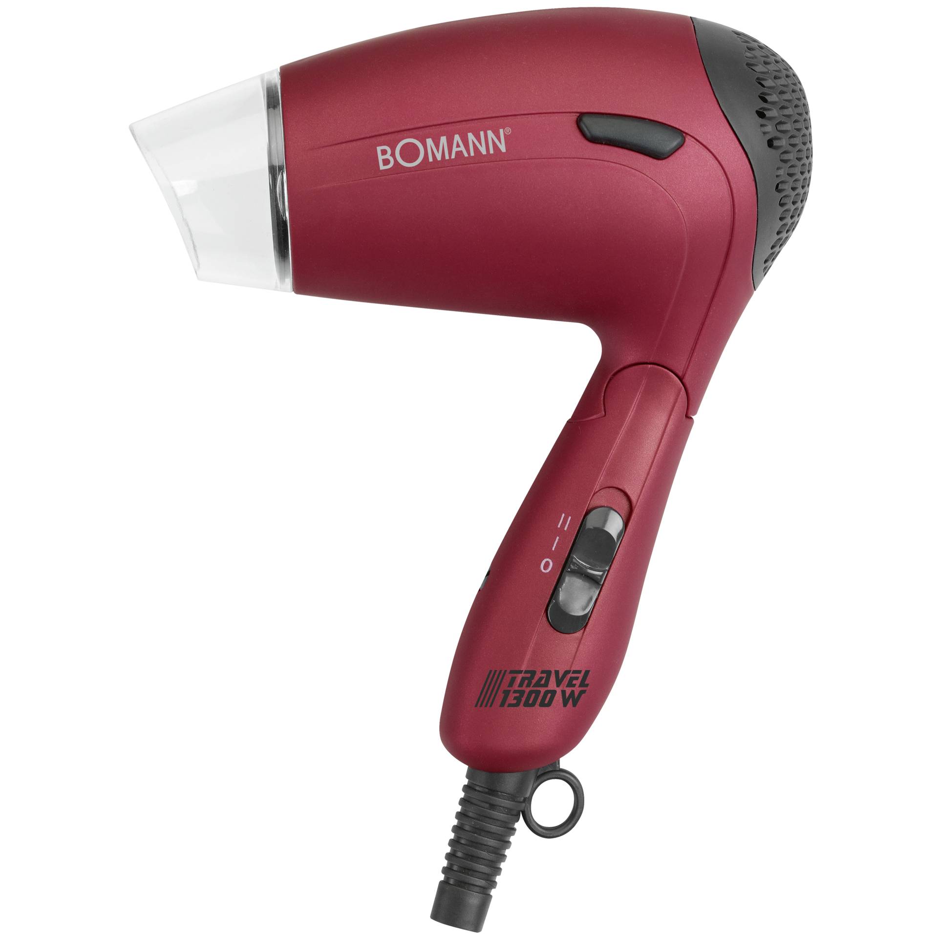 Bomann HTD 8005 CB Haartrockner 1300 W Rot