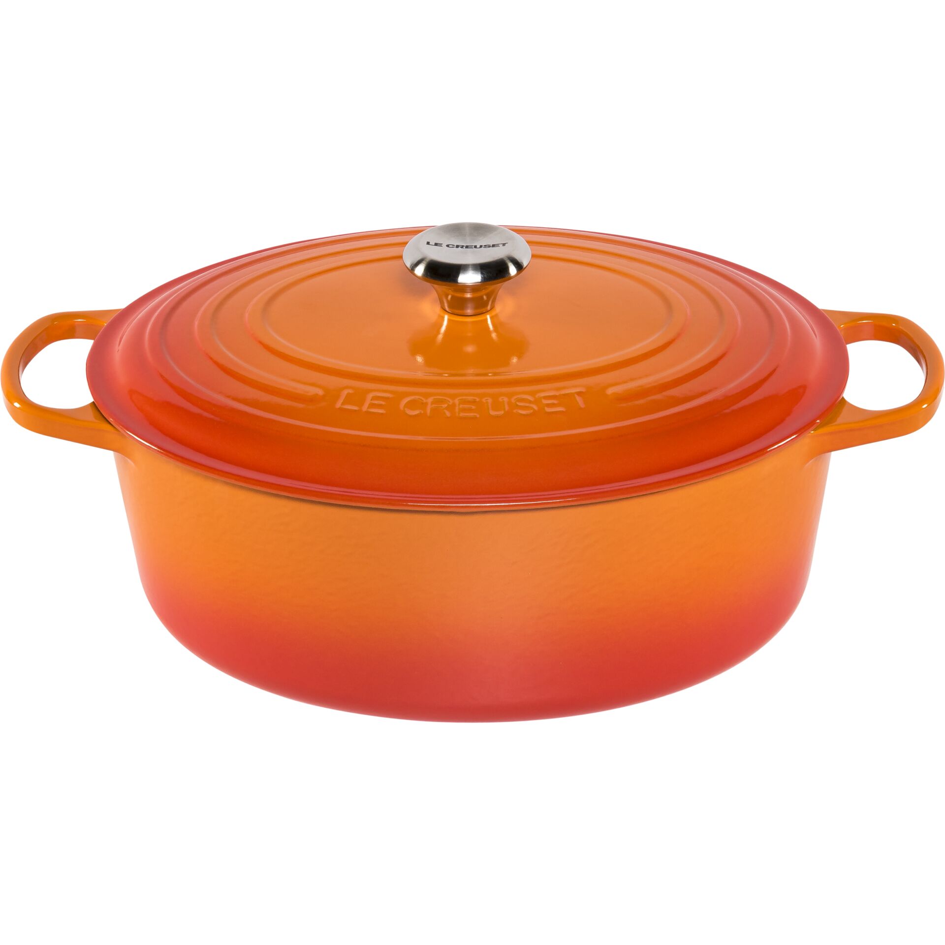 Le Creuset Signature Bräter Ofenrot Oval 33 cm