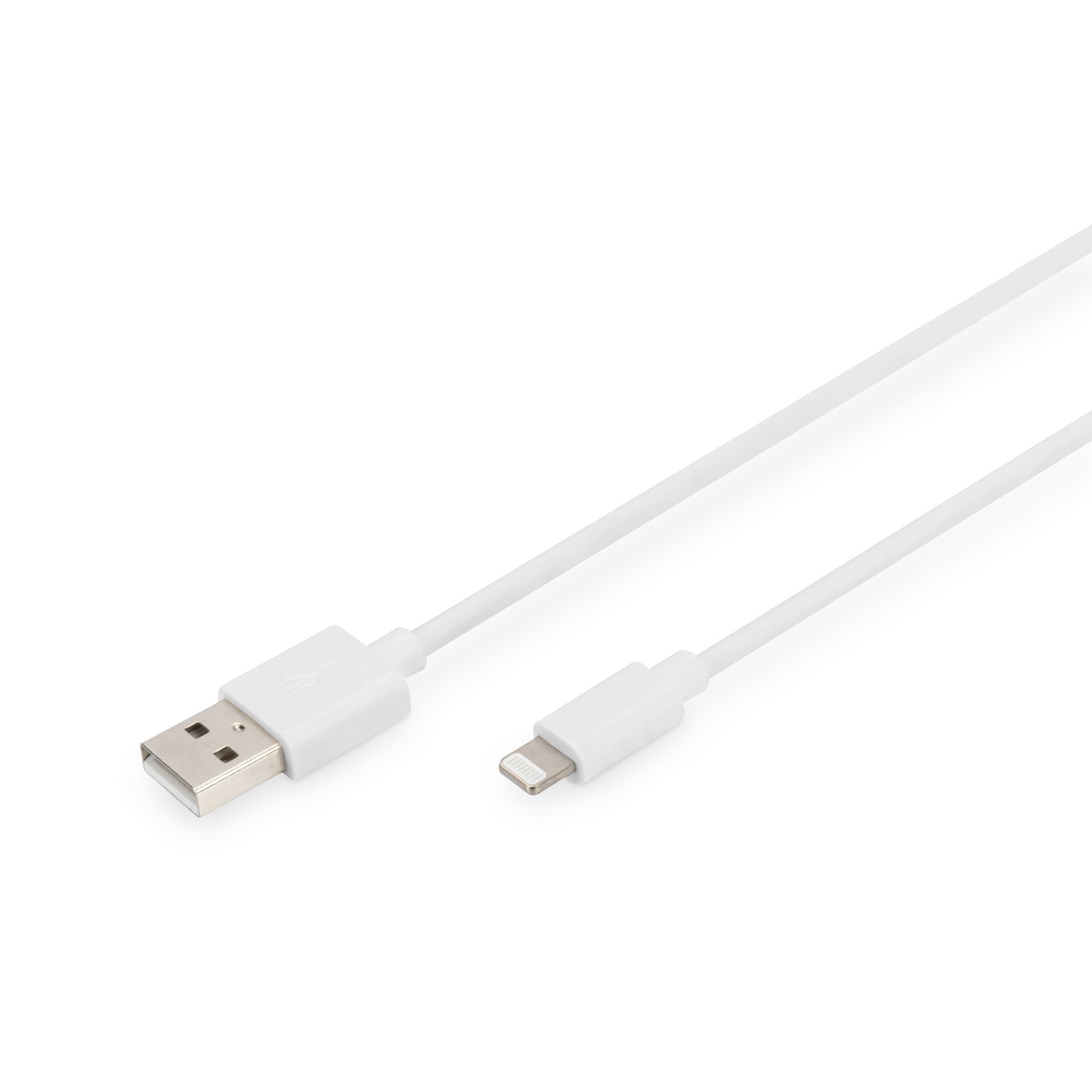 DIGITUS Lightning auf USB A Daten/Ladekabel MFI zertifiziert