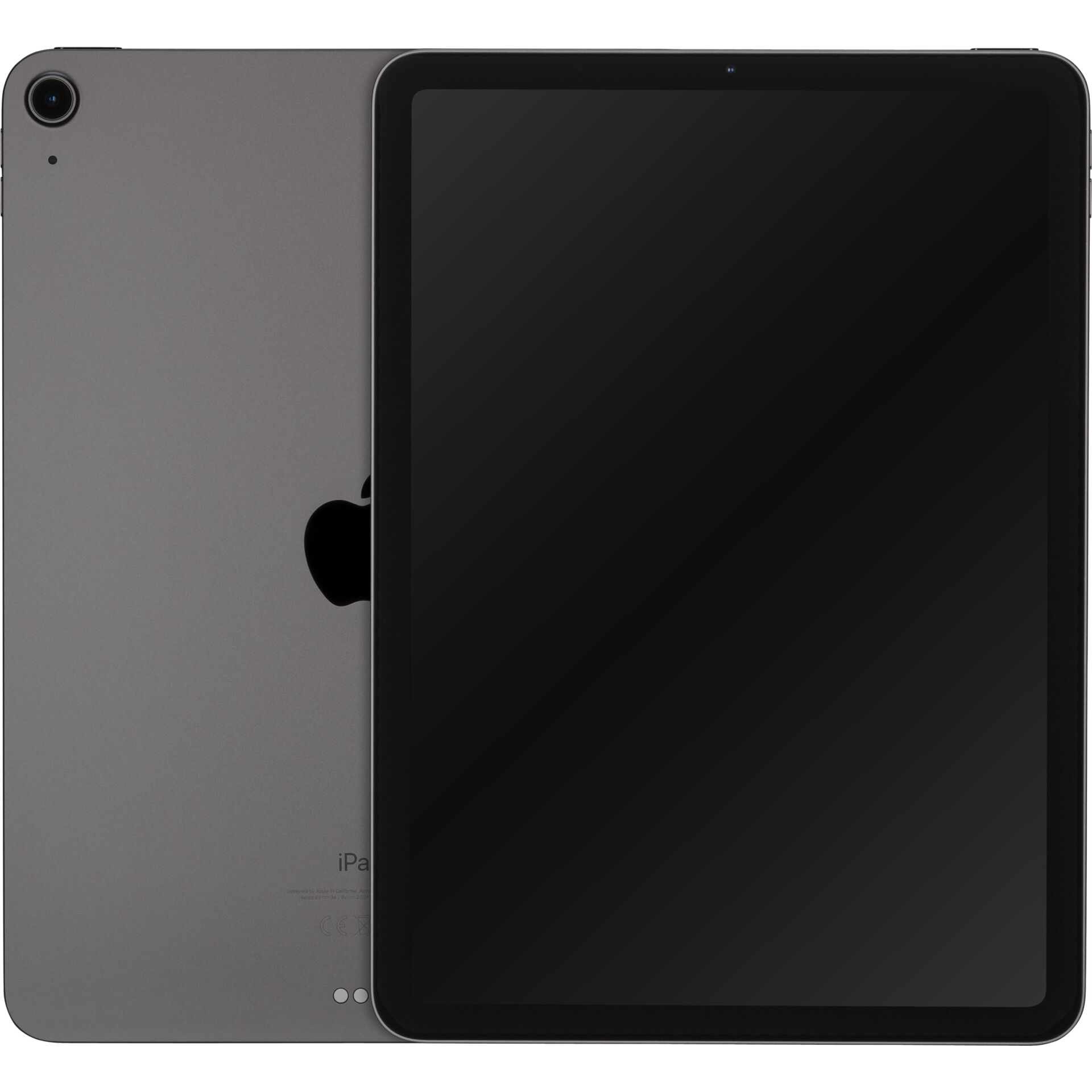 Apple iPad Air 5, Space Gray, 64GB, Apple 8 Core (iGPU), 10.9 Zoll, 2360x1640, 3:2, 264ppi, 60Hz, Multi-Touch, IPS, 5