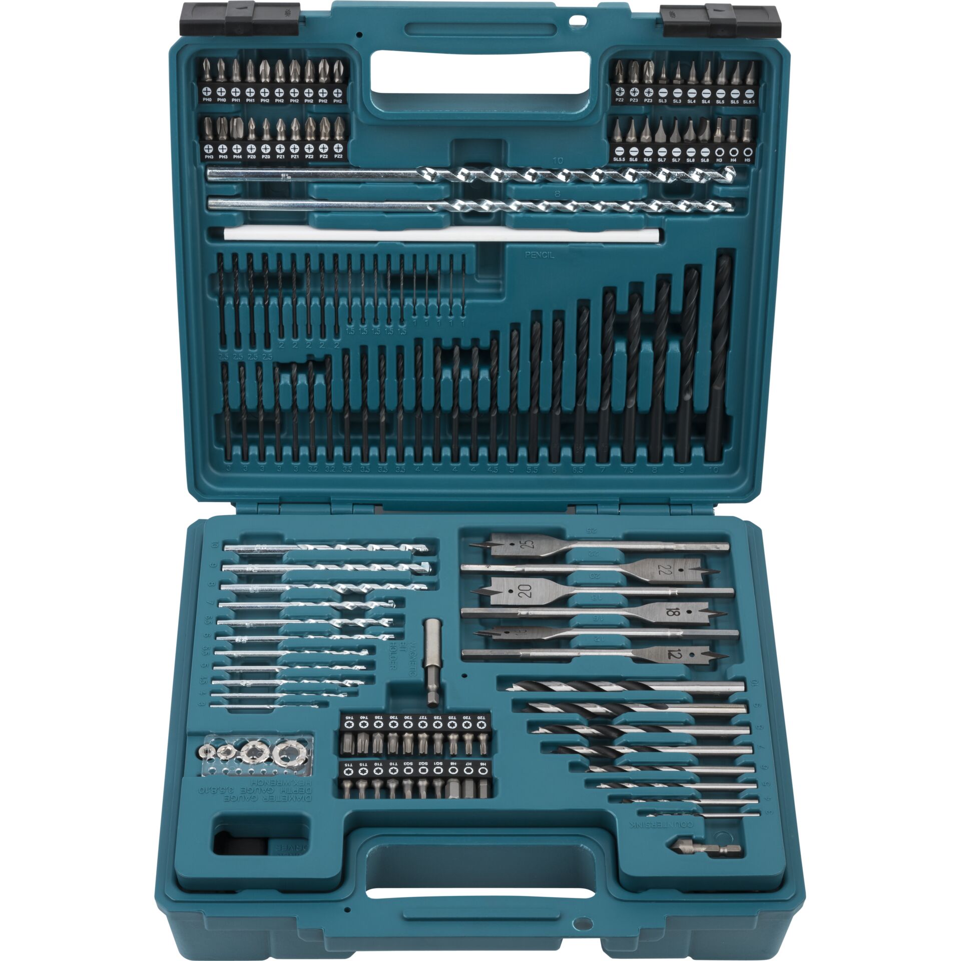 Makita E-06270 Bohrer-Bit-Set 212tlg