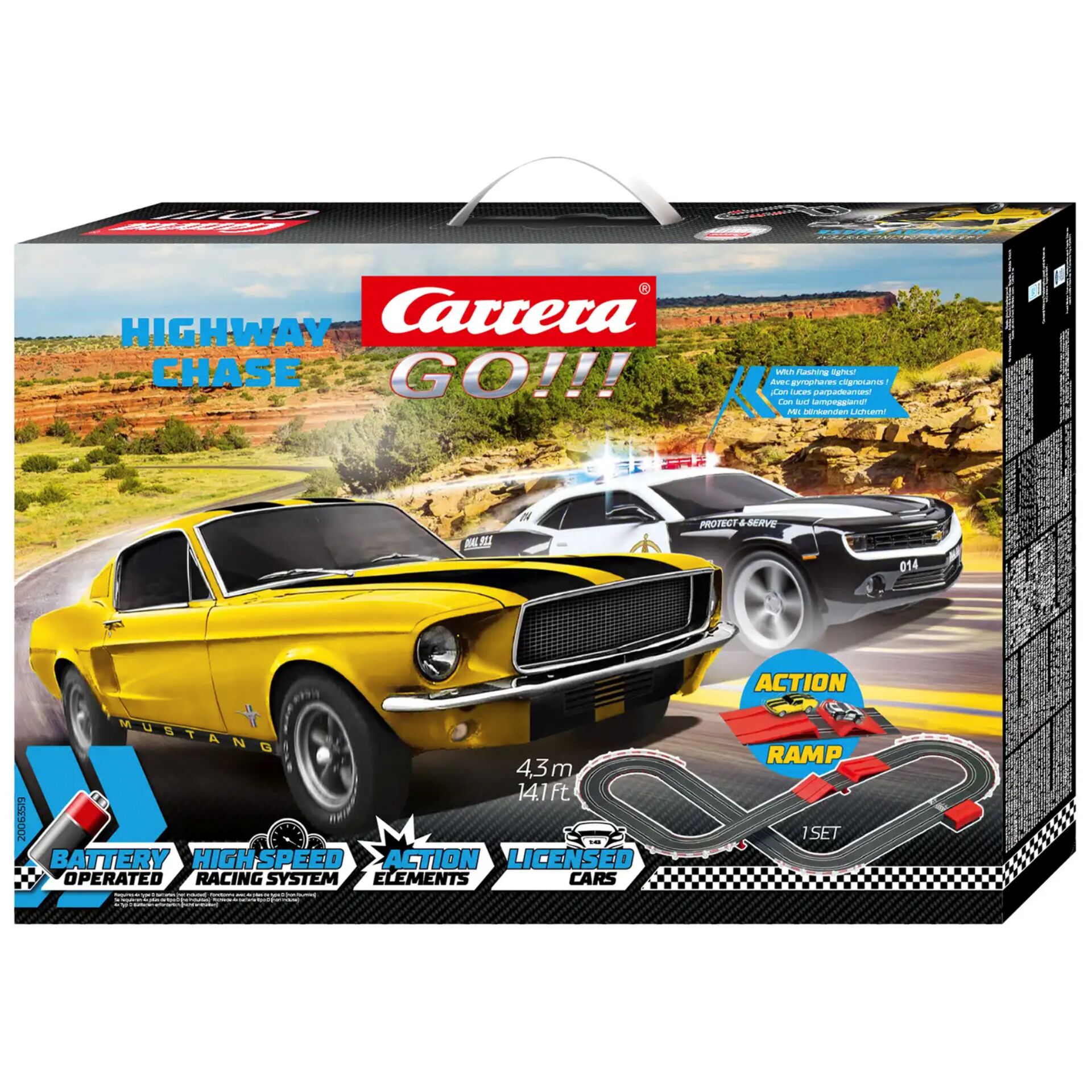 Carrera GO!!! Set - Highway Chase 