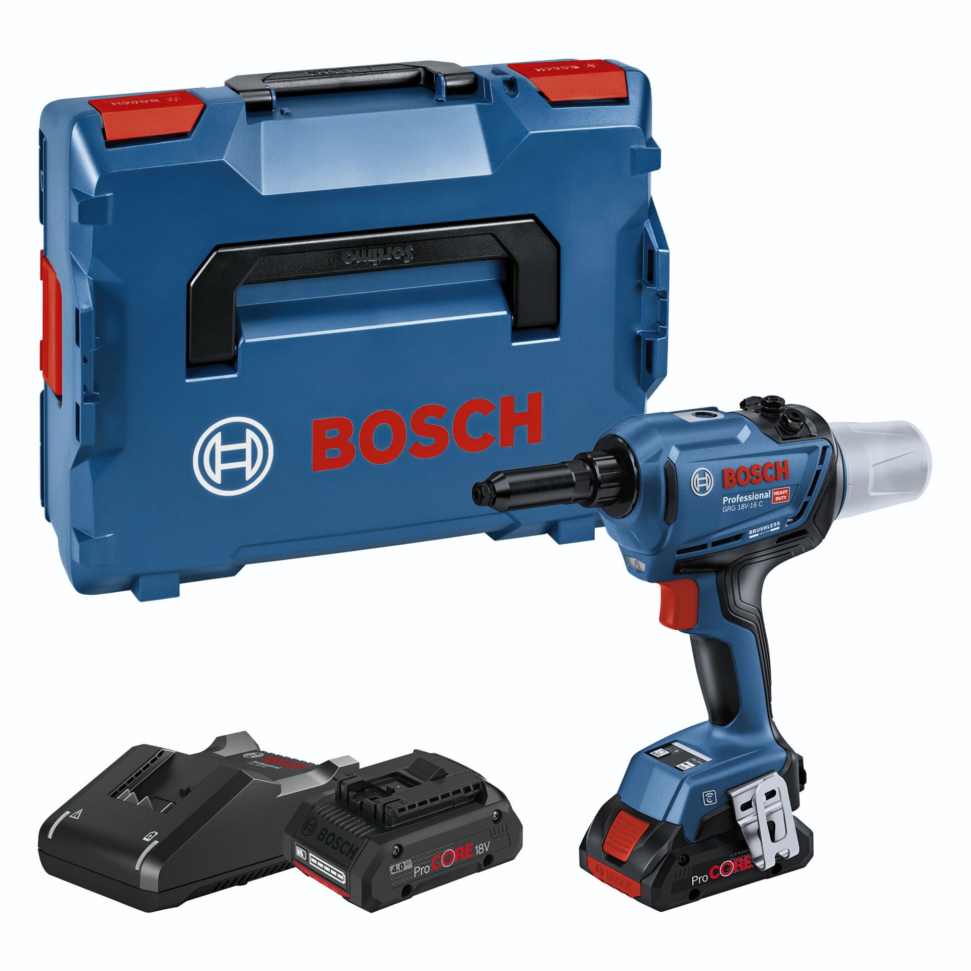 Bosch GRG 18V-16 C Kit Akku-Nietpistole