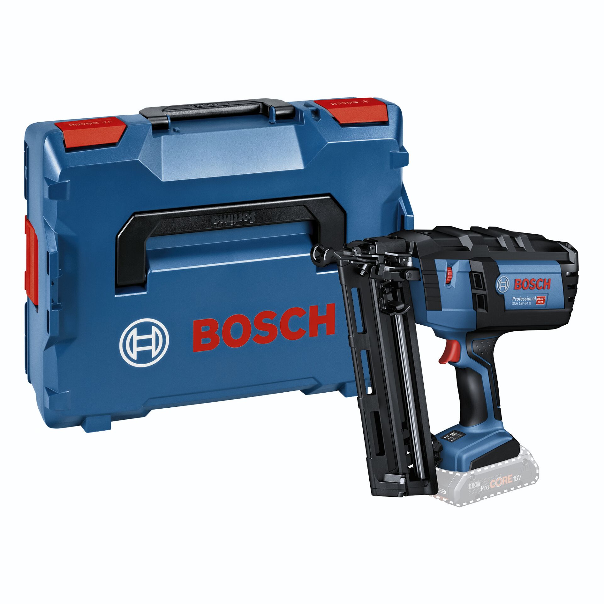 Bosch GNH 18V-64 M solo L-BOXX Akku-Nagler