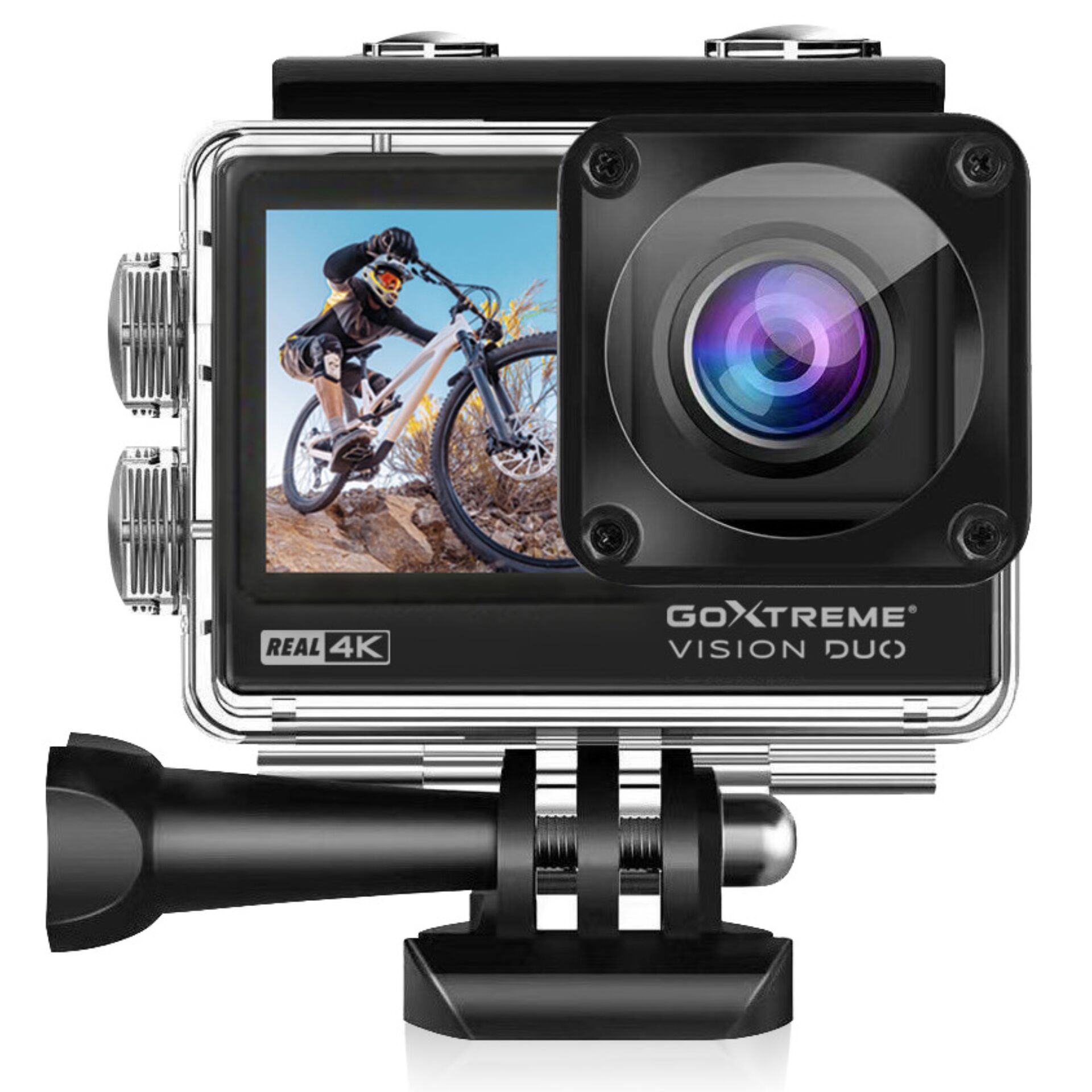 GoXtreme Vision DUO 4K, Action-Camcorder 