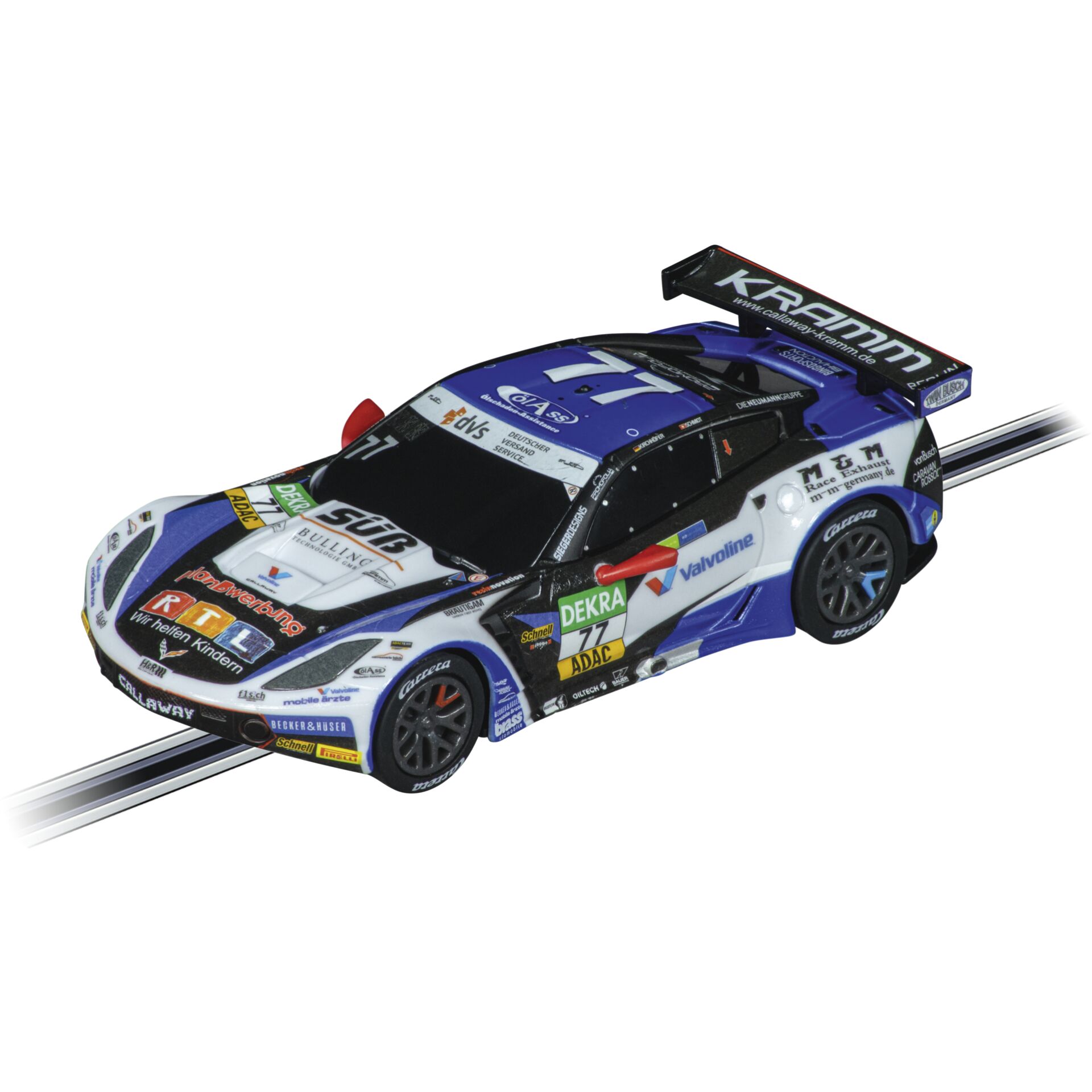 Carrera Chevrolet Corvette C7.R GT3 CC Sportwagen-Modell Vormontiert 1:43