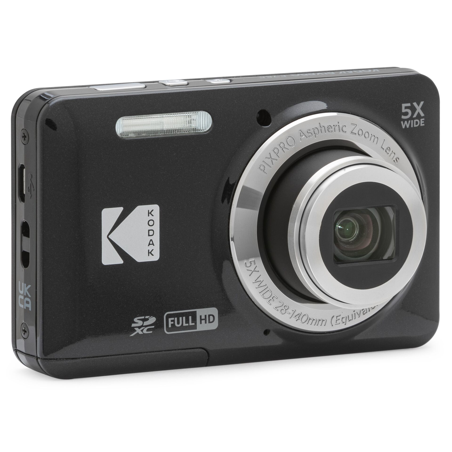 Kodak PIXPRO FZ55 1/2.3 Kompaktkamera 16 MP CMOS 4608 x 3456 Pixel Schwarz