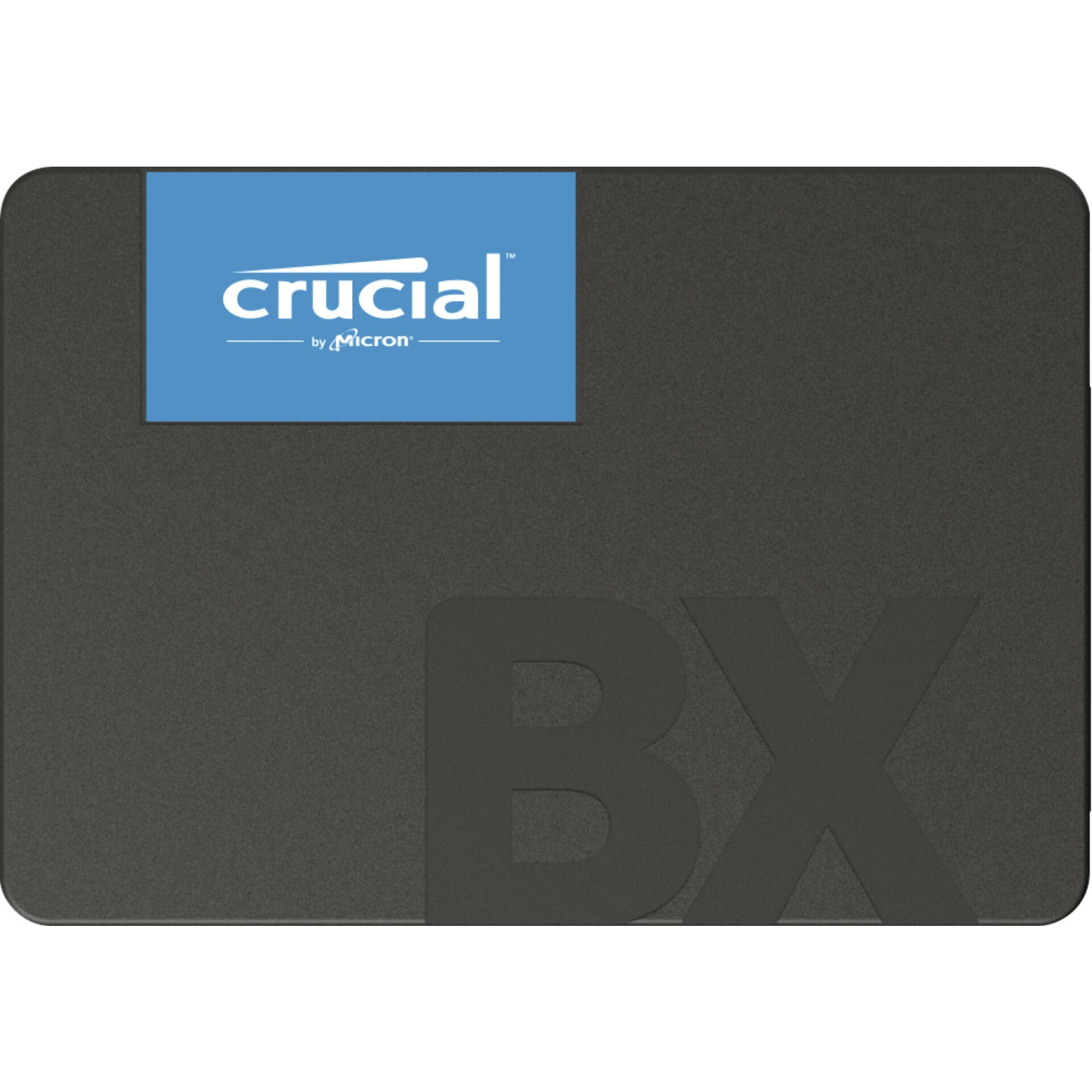 500 GB SSD Crucial BX500, SATA 6Gb/s, lesen: 540MB/s, schreiben: 500MB/s, TBW: 120TB