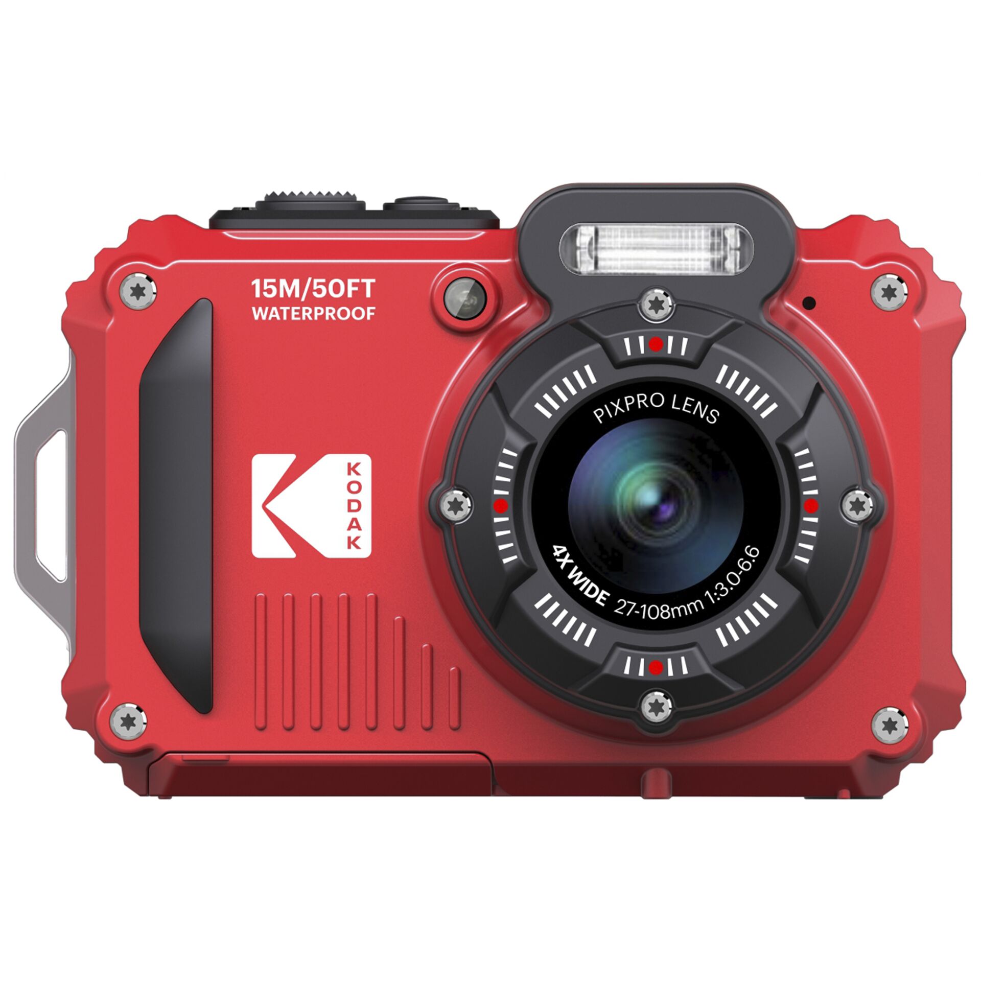 Kodak PIXPRO WPZ2 Digitalkamera, rot 