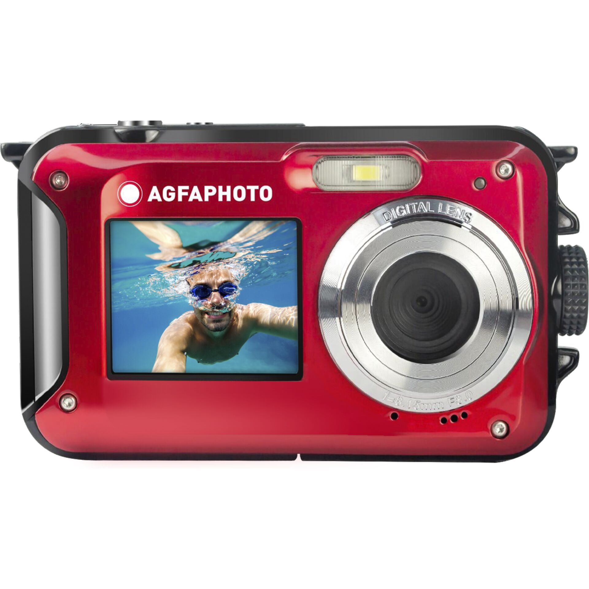 AgfaPhoto Realishot WP8000 Actionsport-Kamera 24 MP 2K Ultra HD CMOS 25,4 / 3,06 mm (1 / 3.06) 130 g