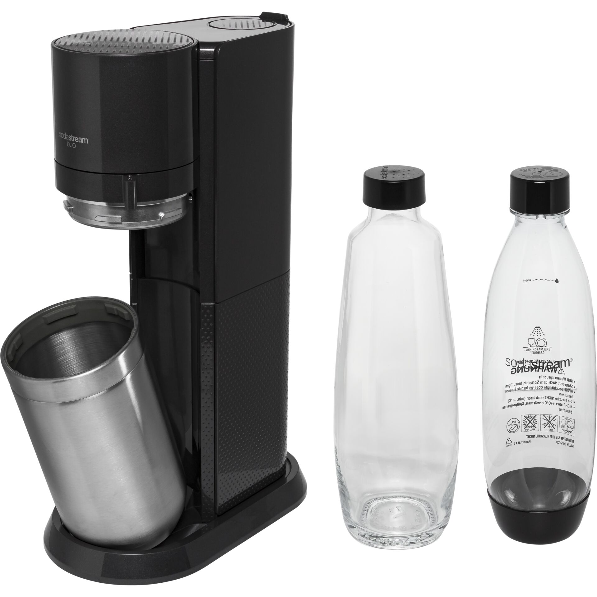 SodaStream Duo Titan Umsteigerset ohne CO2 Zylinder