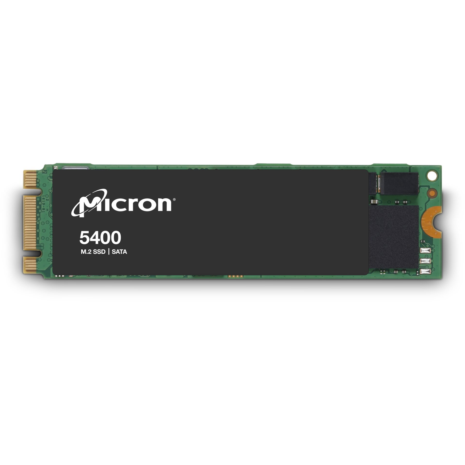 240 GB SSD Micron 5400 PRO - Read Intensive, M.2/B-M-Key (SATA 6Gb/s), lesen: 540MB/s, schreiben: 350MB/s, TBW: 657TB