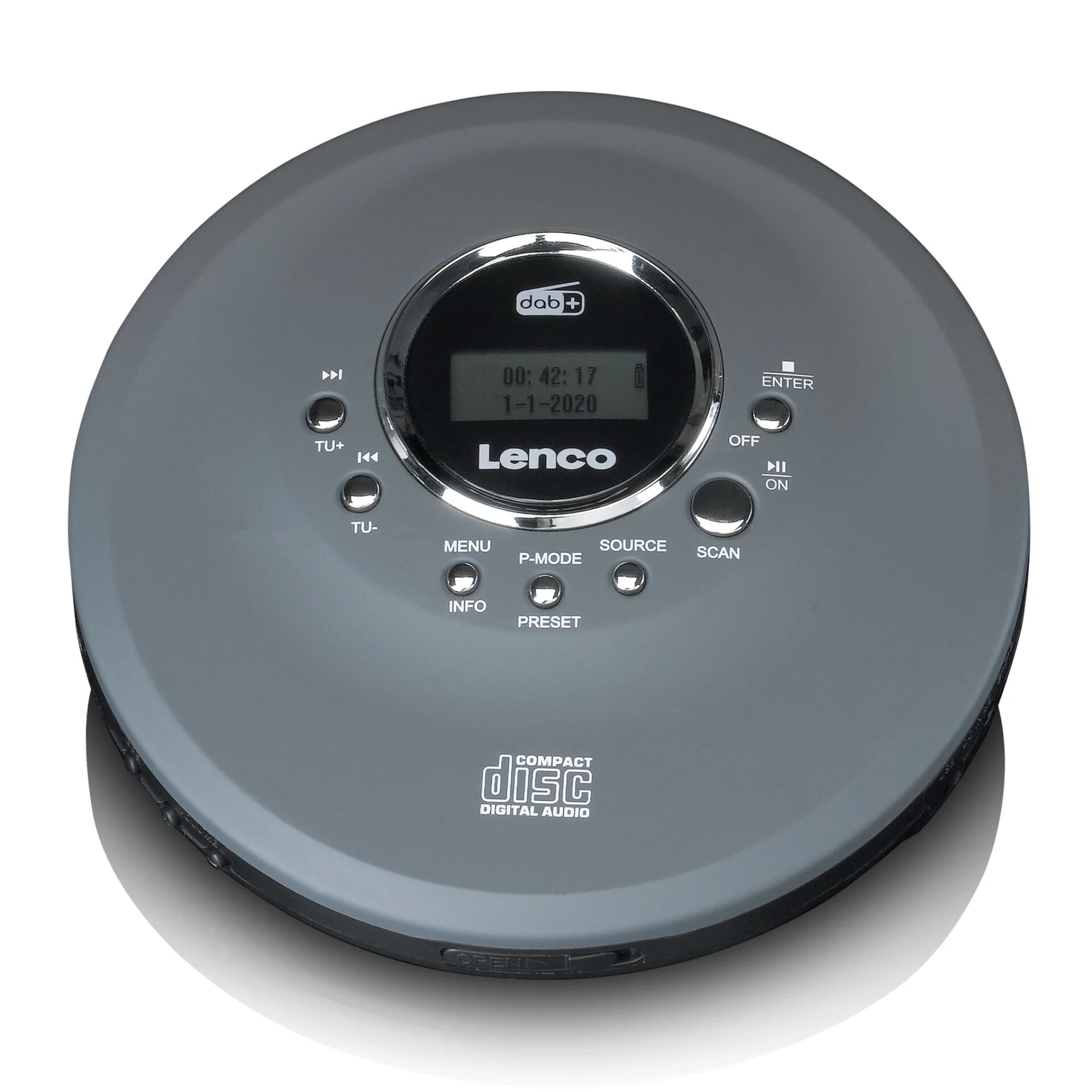 Lenco CD-400 grau