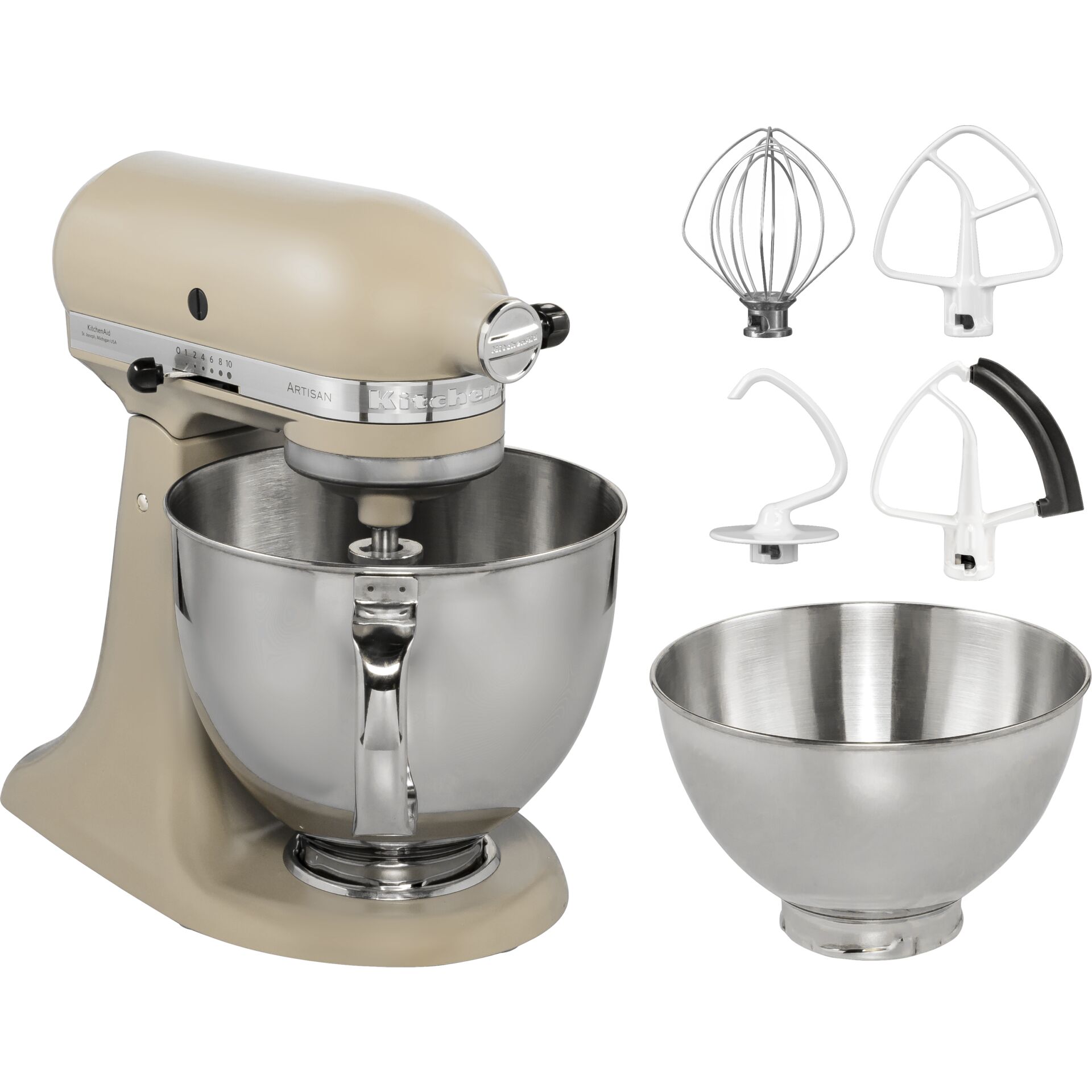 KitchenAid Artisan 5KSM175PSEFL Leinen Beige