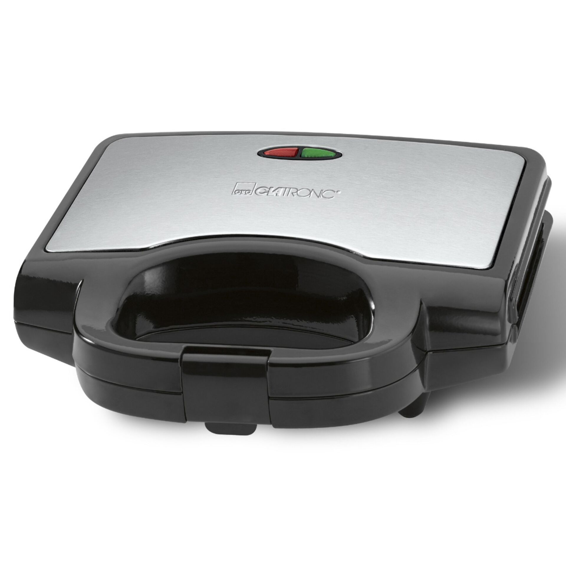 Clatronic ST 3778 Sandwich-Toaster 750 W Schwarz, Edelstahl