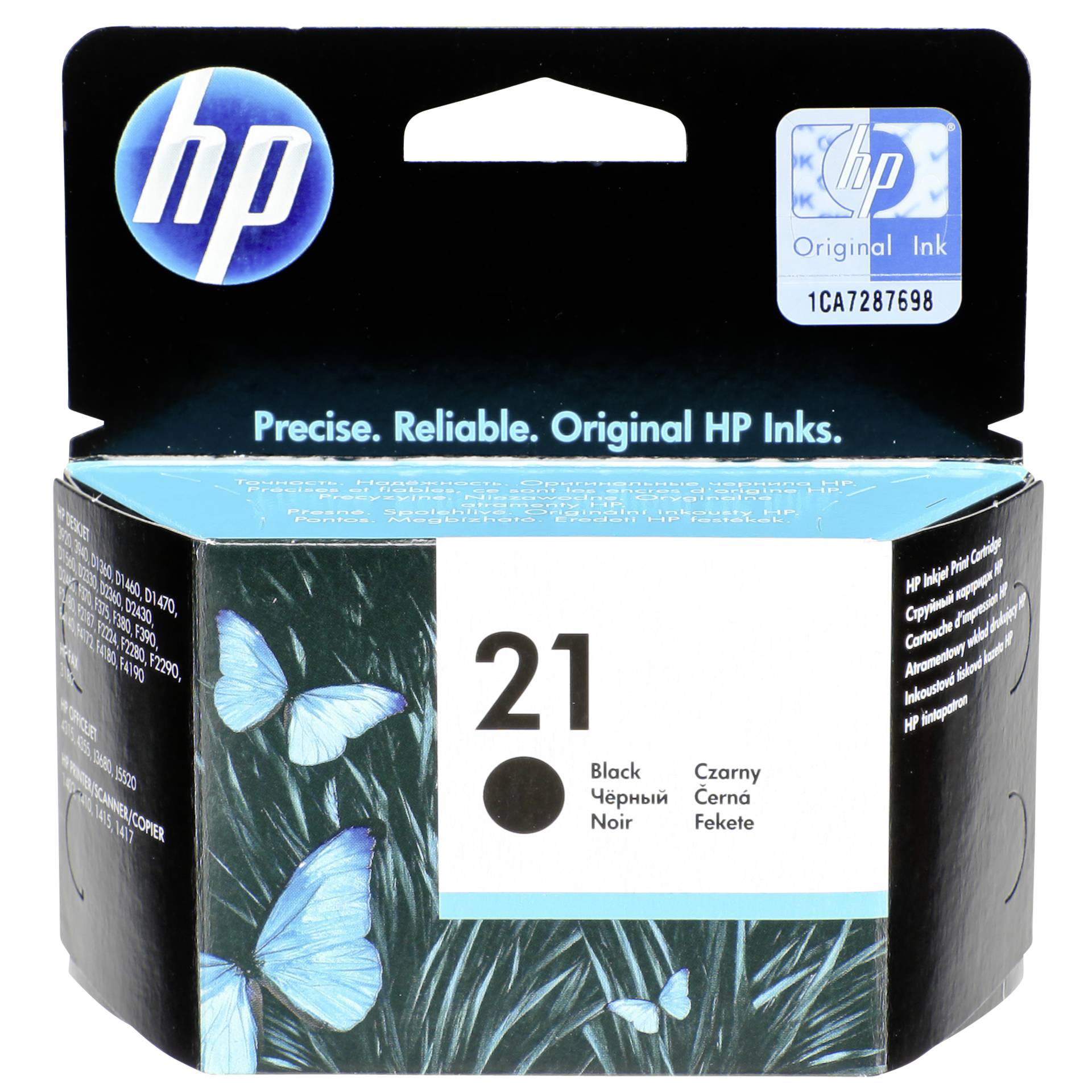 HP Tinte Nr 21  black        C9351A 