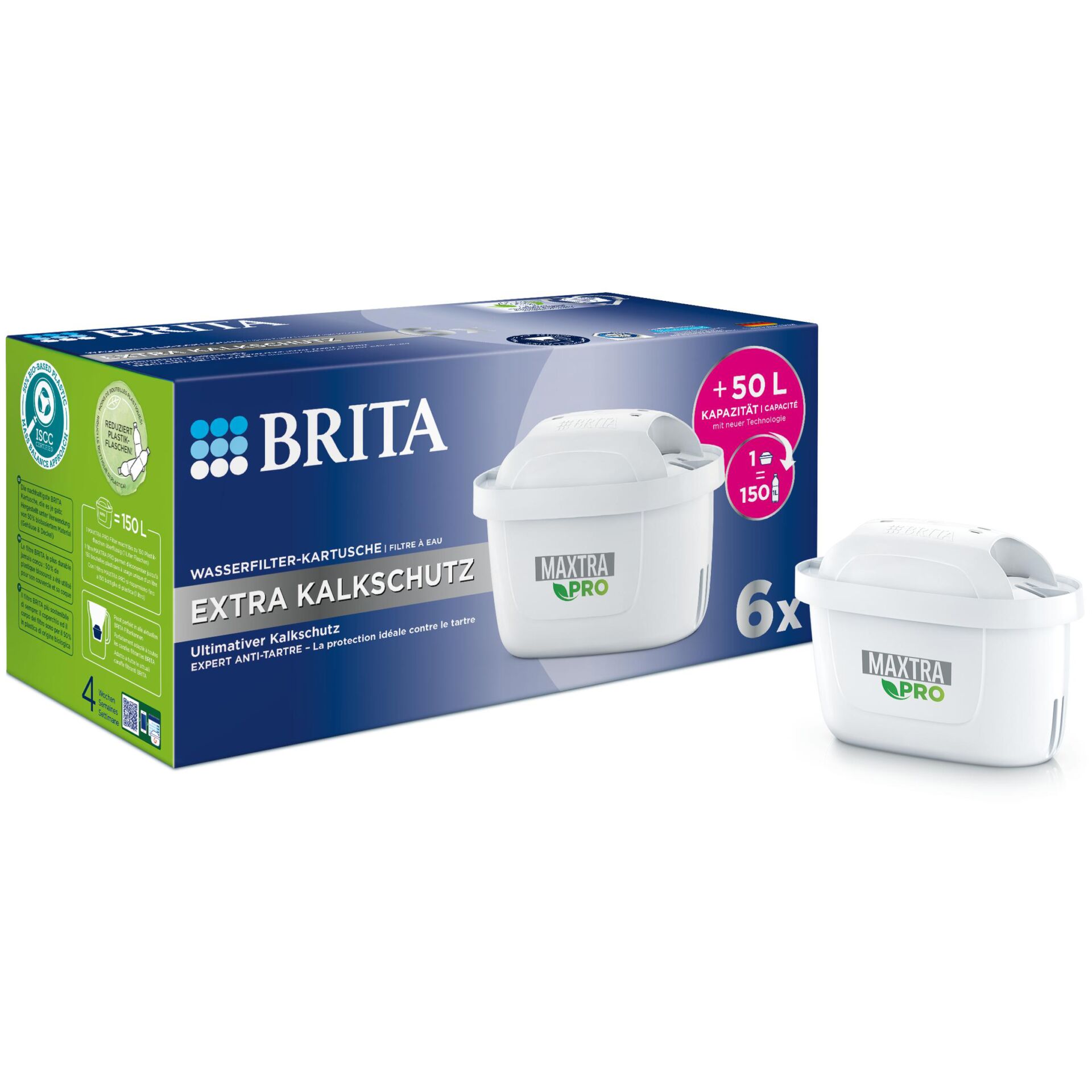 Brita MAXTRA PRO Extra Kalkschutz, Pack 6