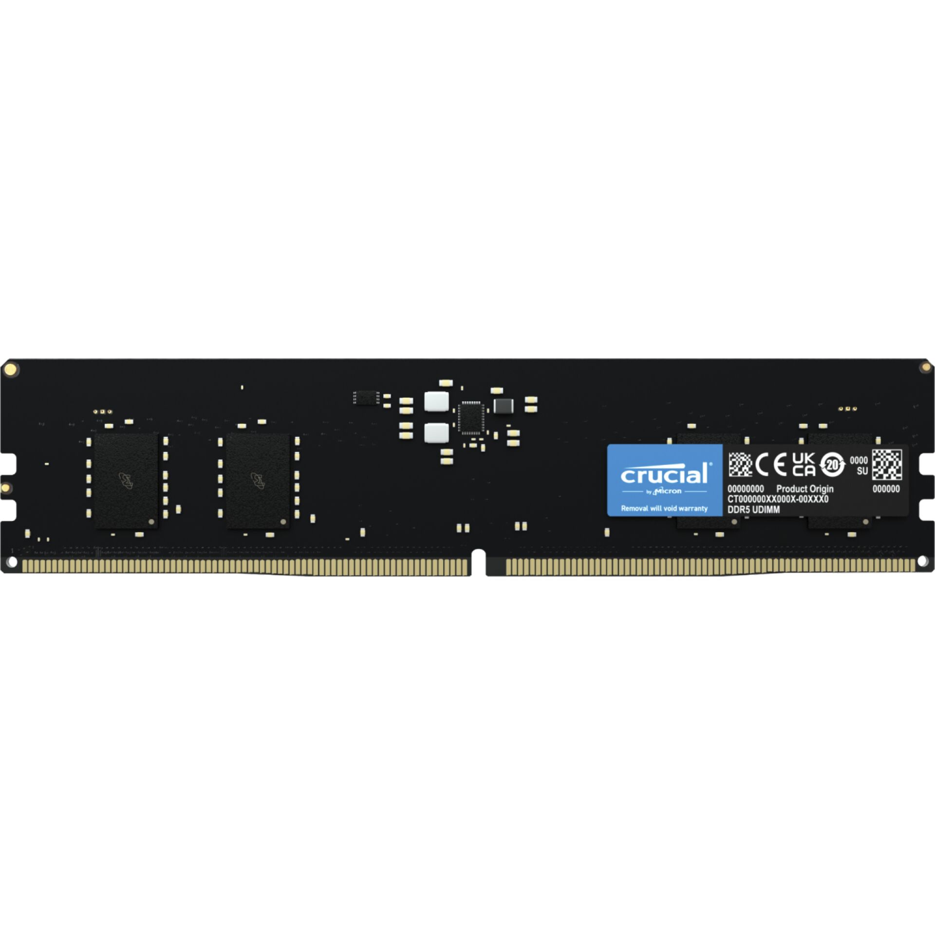 DDR5RAM 8GB DDR5-5200 Crucial DIMM on-die ECC, CL42-42-42 