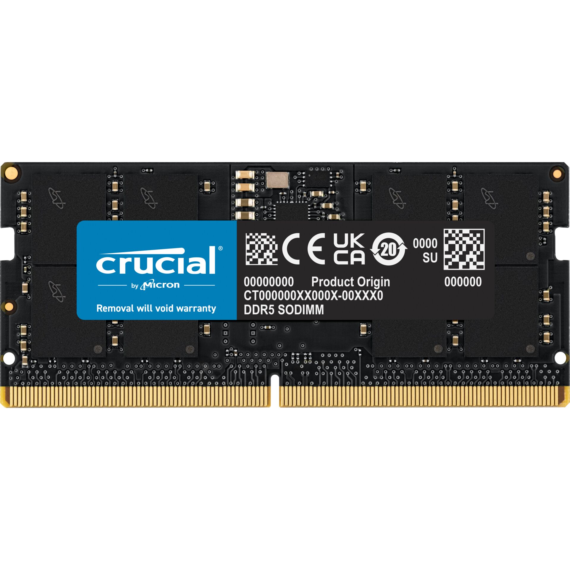 Crucial SORAM D5 5600 24GB CL46 - 24 GB Speichermodul 1 x 24 GB DDR5 5600 MHz ECC